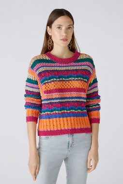 Oui Strickpullover Pullover 100% Baumwolle