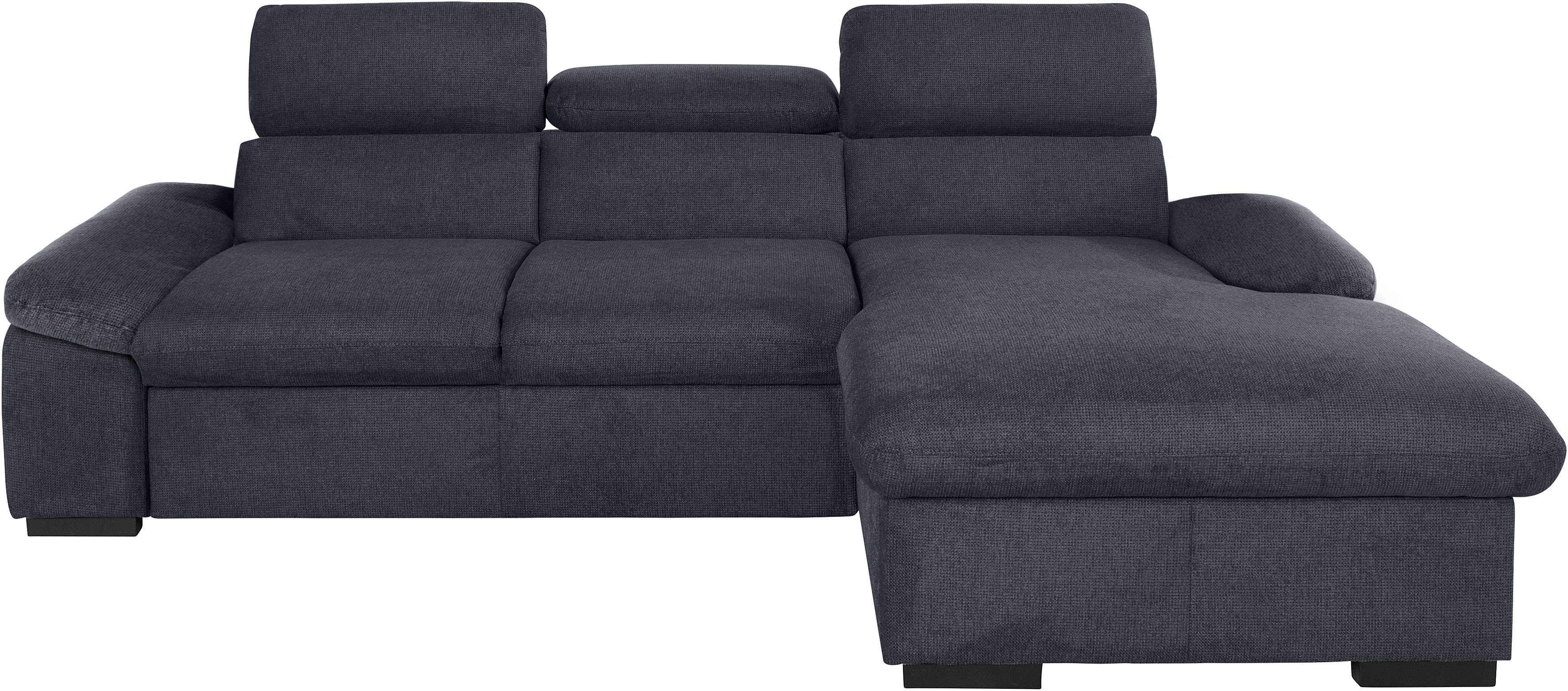 COTTA Ecksofa "Lola L-Form mit Kopfteilfunktion & Hocker", (Set, mit Hocker günstig online kaufen