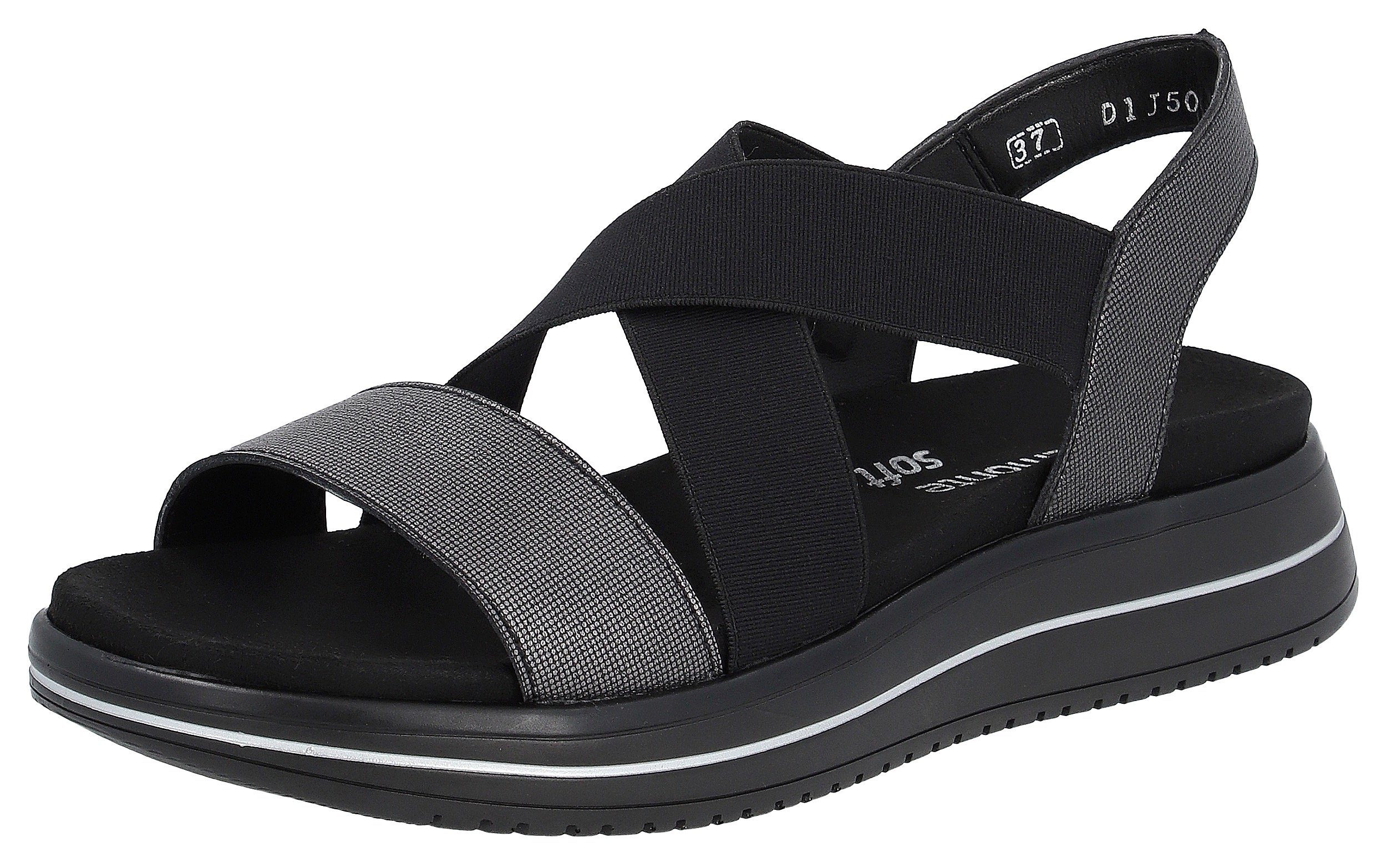 Remonte Riemchensandale, Sommerschuh, Sandalette, Keilabsatz, mit günstig online kaufen