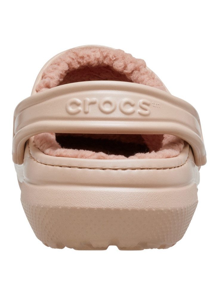 Crocs Sandale Classic Lined Clog (mit Innenfutter) caramelpink - 1 Paar Badeschuh