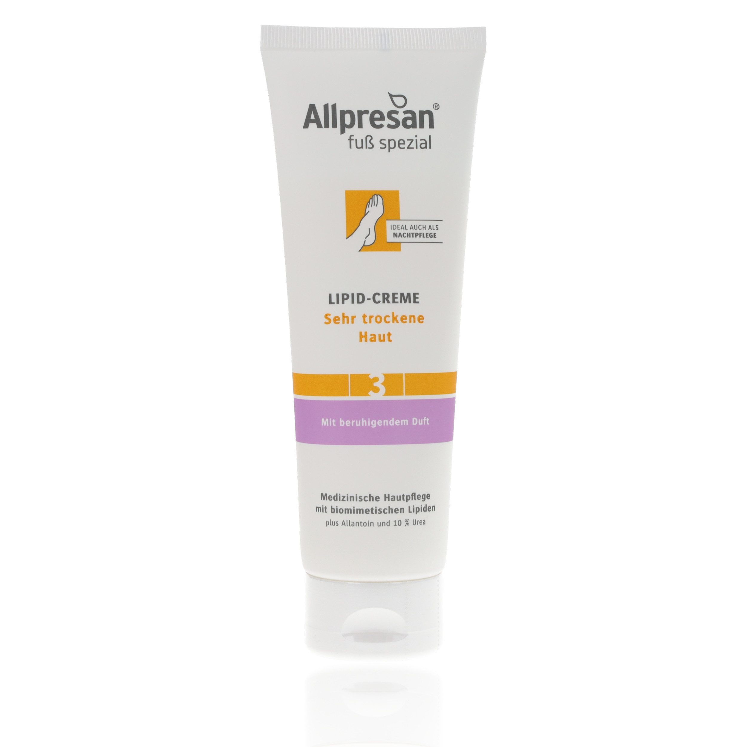 Fußschaum Allpresan Fuß spezial Nr. 3 Lipid-Creme Sehr trockene Haut 125ml