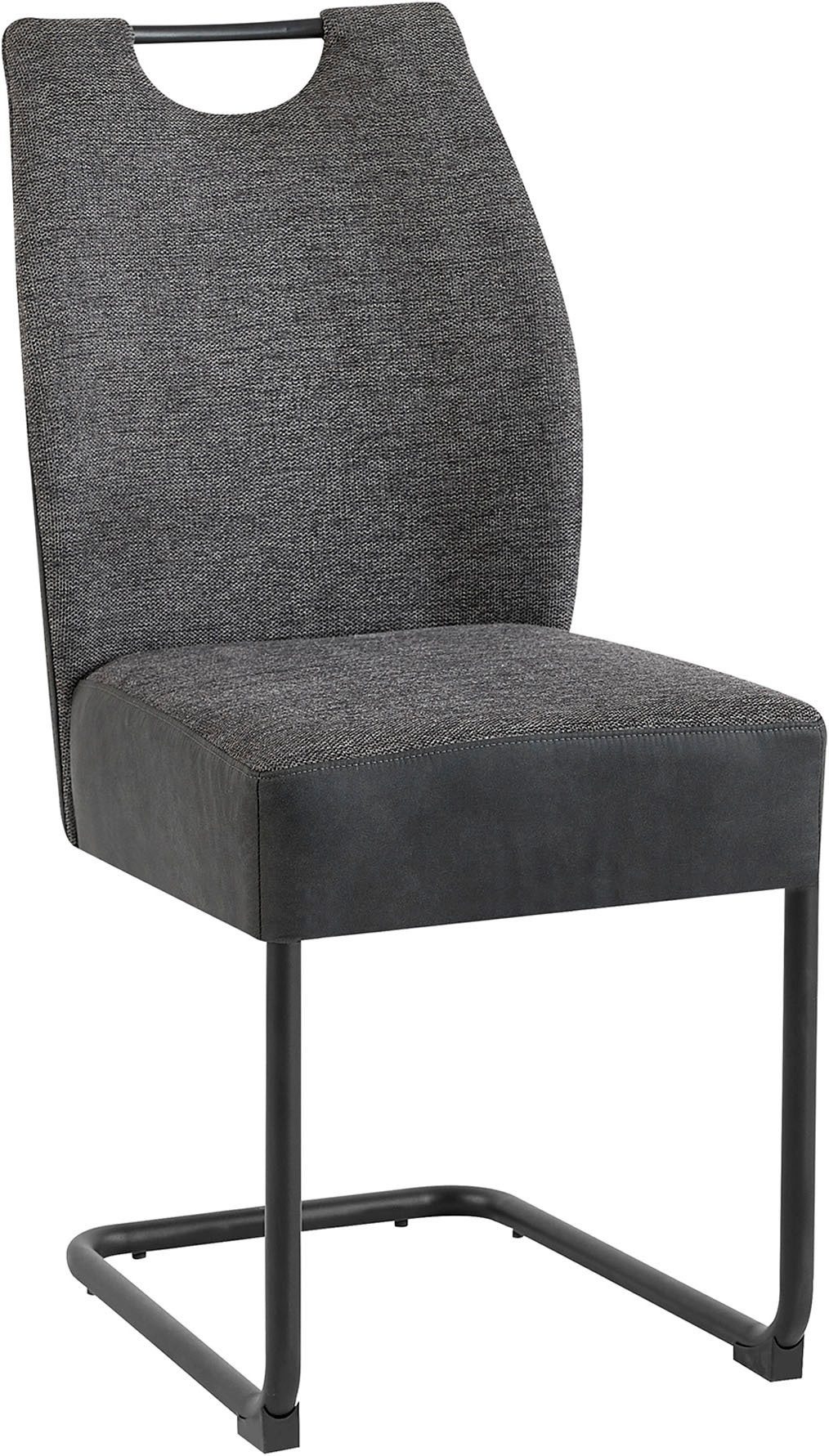 byLIVING Freischwinger Peter-XXL 2er-Set (Set, 2 St), mit gemütlicher Federkernpolsterung und XXL Belastbarkeit bis zu 150kg