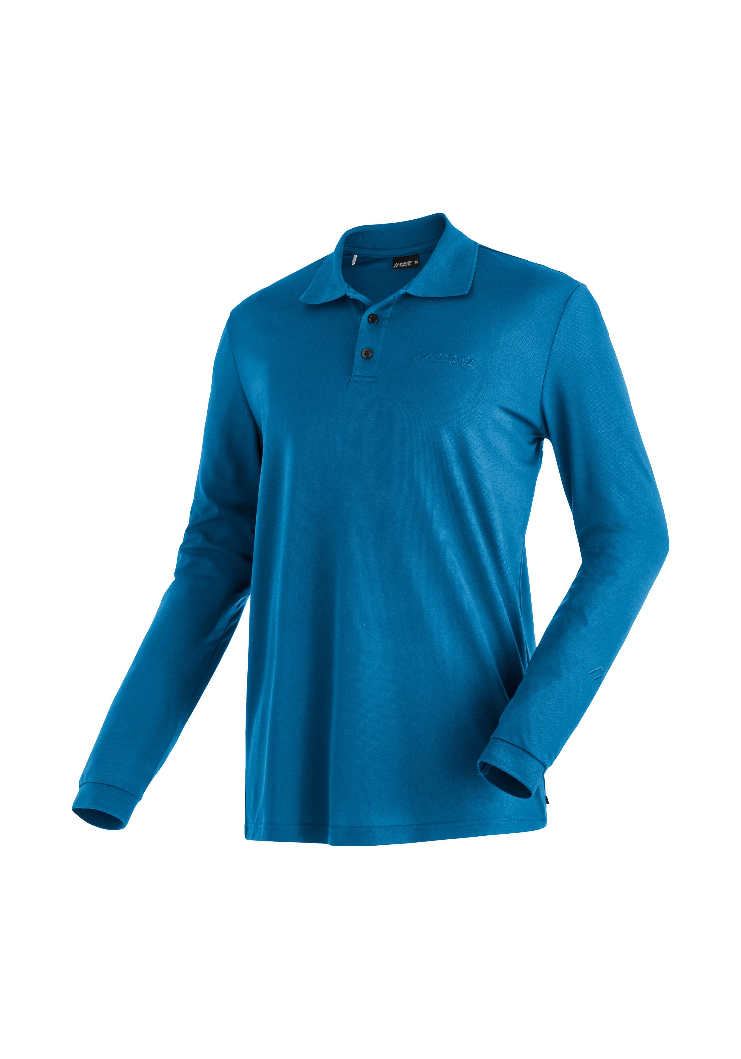 Maier Sports Poloshirt Ulrich L/S Herren Funktionsshirt, langarm Freizeitsh günstig online kaufen