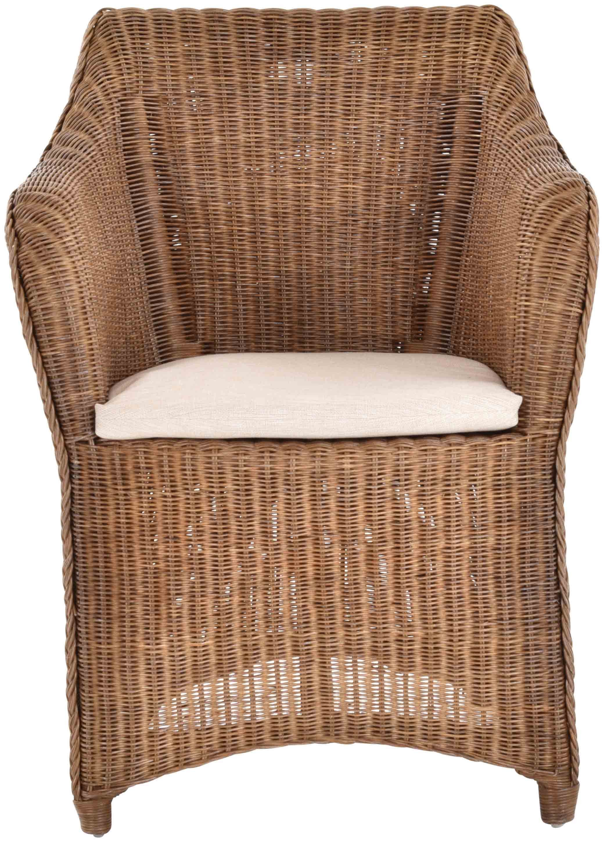 Krines Home Esszimmersessel 2er Set Rattan Esszimmersessel Dive Esszimmerstuhl mit Armlehne Sessel (Spar-Set, 2-St., 2er-Set), Rattansessel, Esszimmer