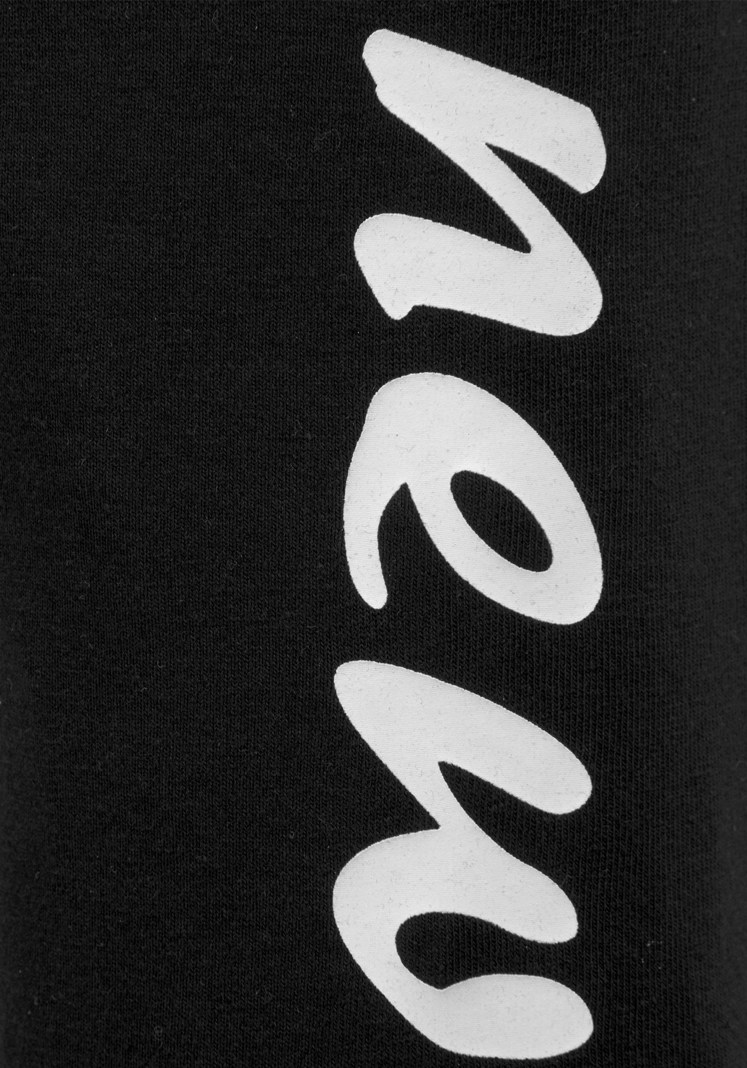 KIDSWORLD Leggings Stretch-Leggings mit New York Print mit Beindruck