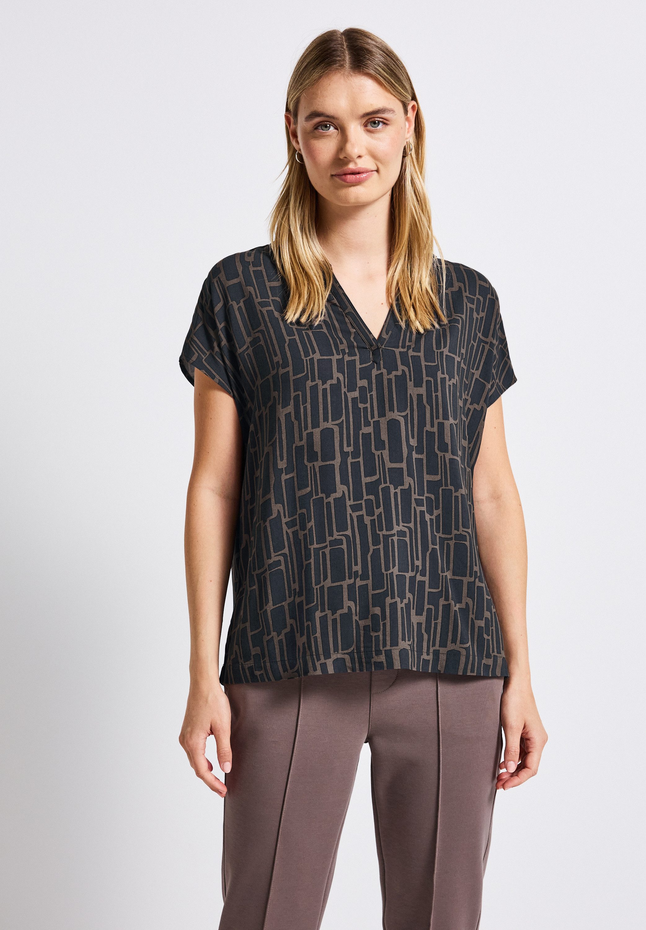 STREET ONE Shirtbluse, aus softer Viskose günstig online kaufen