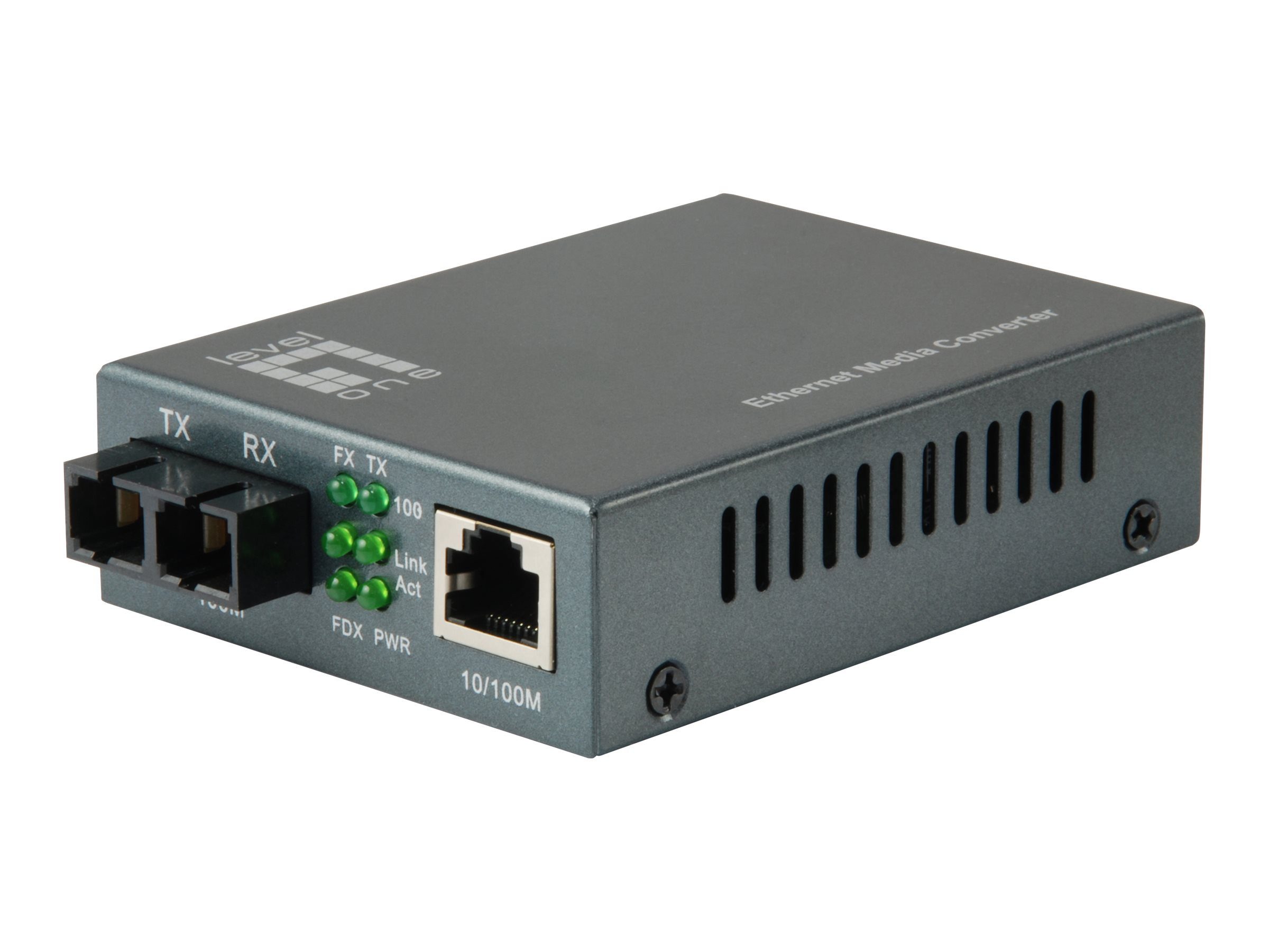 LEVEL ONE Media Konverter FVT-1101 RJ45>SC MM 2km Computer-Kabel