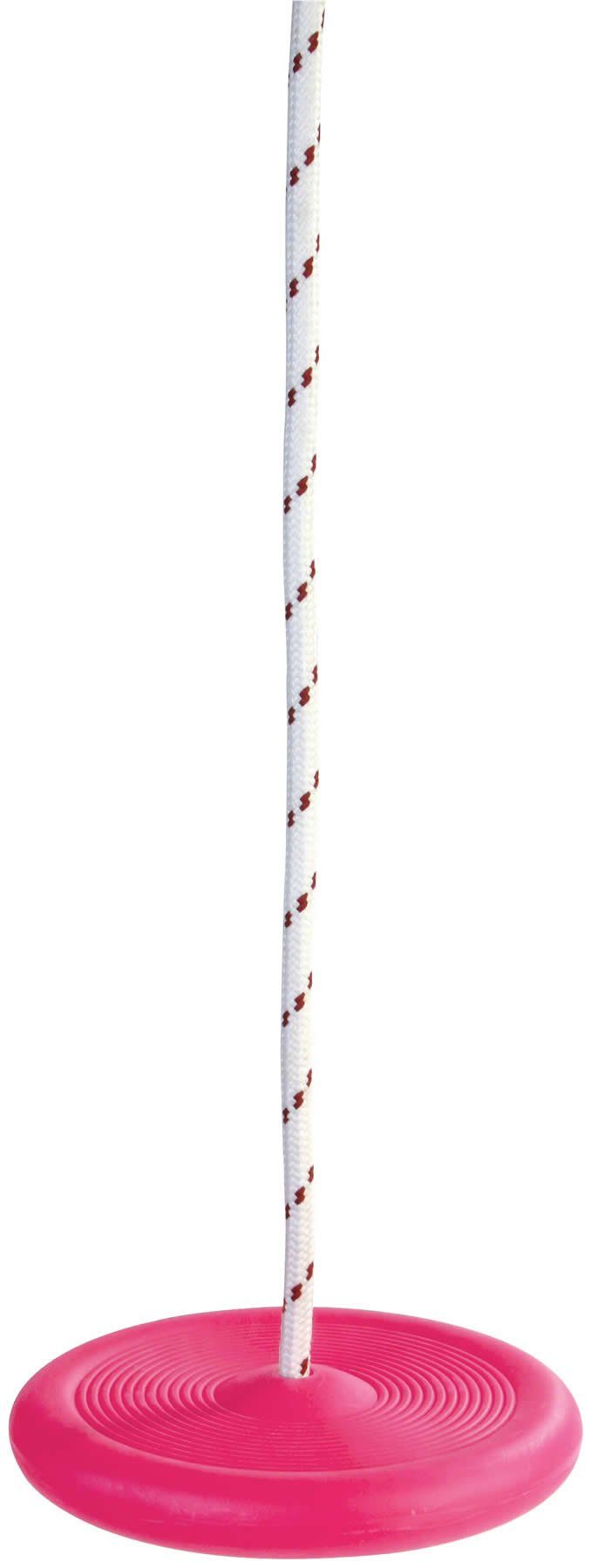 Dohany Schaukelsitz Yo-Yo Swing Tellerschaukel Schaukelsitz 28 cm Kinder Kunststoff pink
