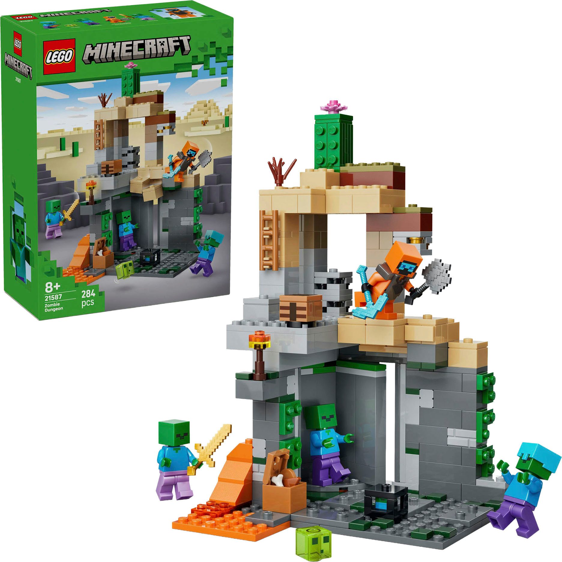 Zombieverlies (21587), LEGO Minecraft Konstruktionsspielsteine