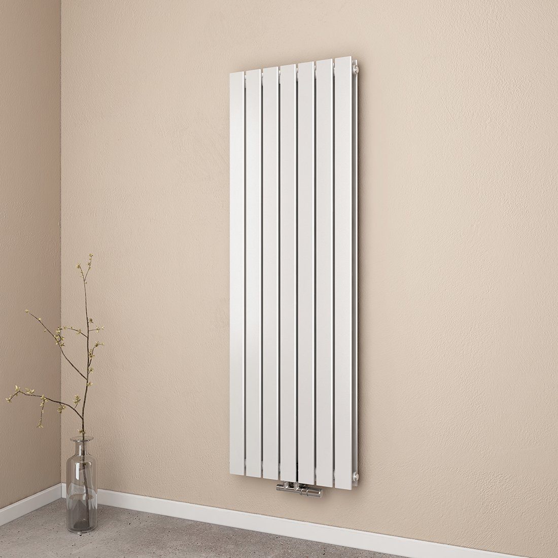 Heizkörper Flach Vertikal Doppellagig Design Paneelheizkörper Höhe: 160/180cm