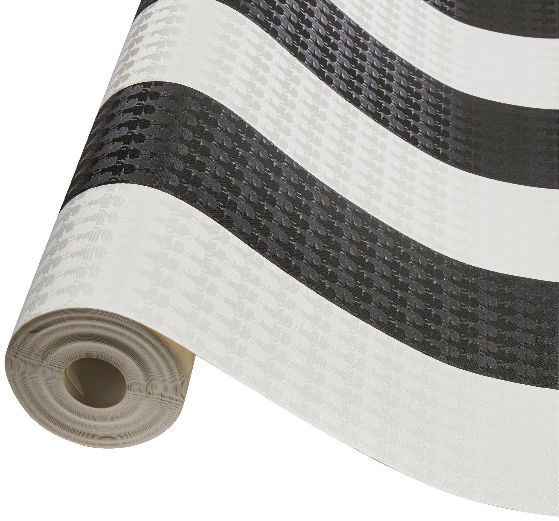 Designer Paper A.S. gestreift, Stripes, Tapete Création Streifen, Vliestapete Architects Streifentapete schwarz/weiß Karl Lagerfeld