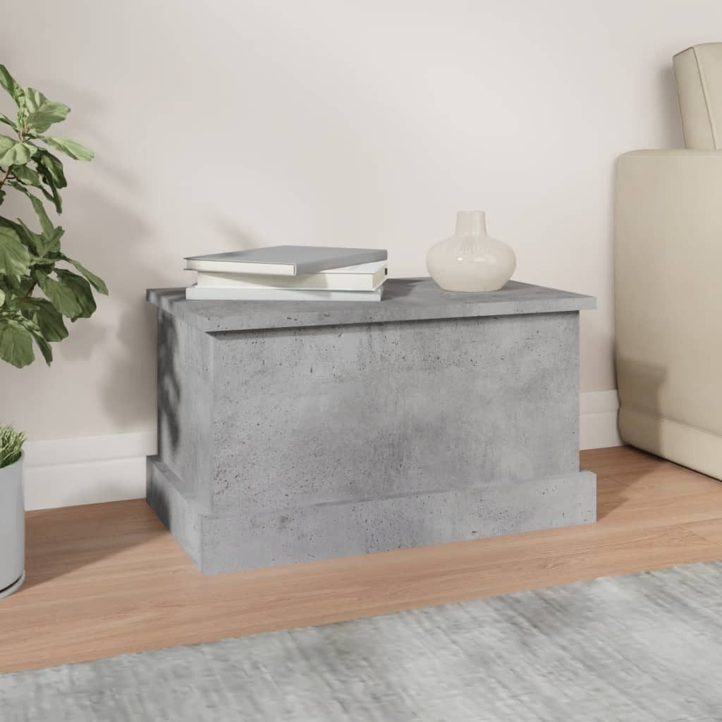 vidaXL Aufbewahrungsbox Truhe Betongrau 50x30x28 cm günstig online kaufen