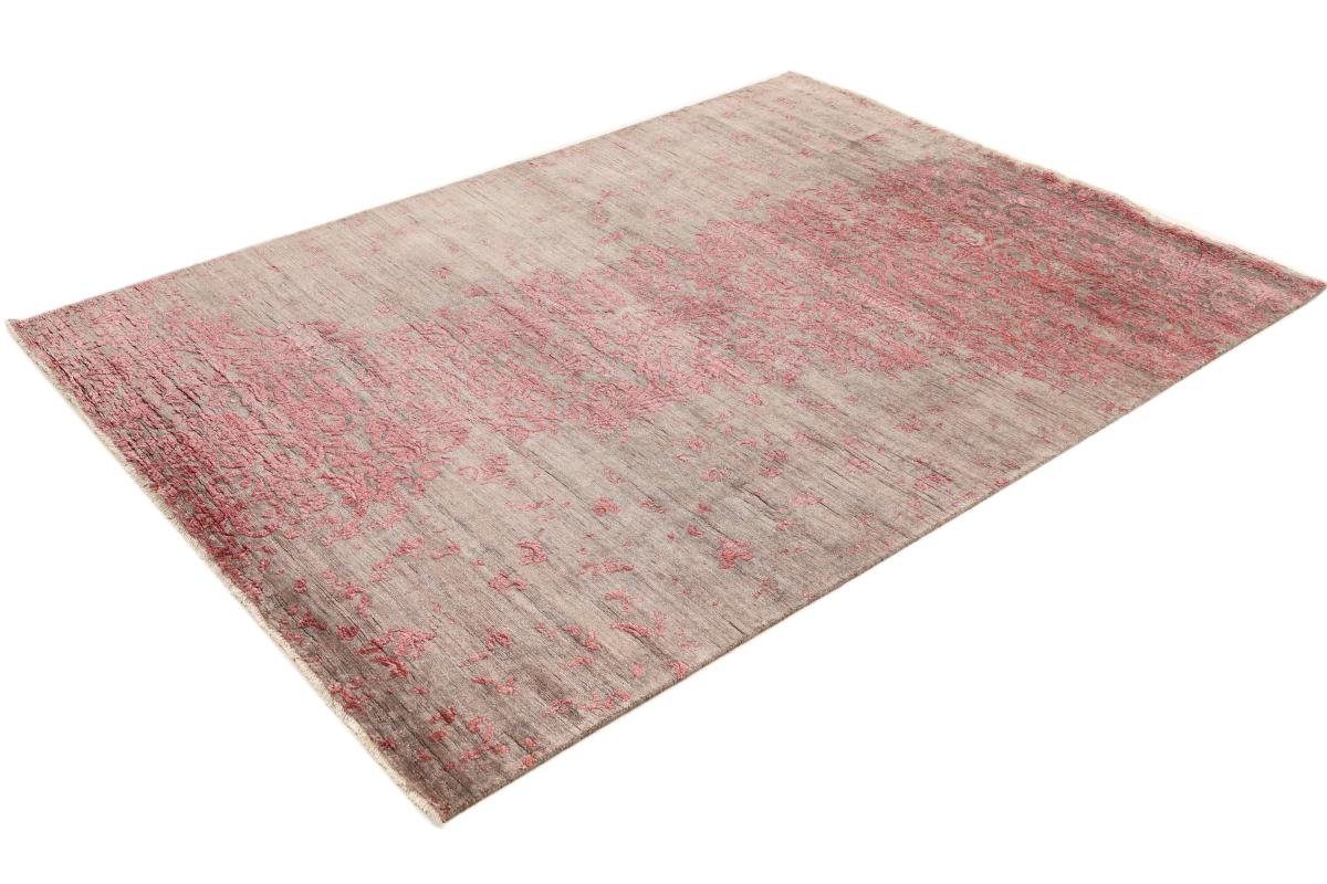 Orientteppich Sindhi 183x241 Handgeknüpfter Moderner Nain Designteppich, rechteckig, Orientteppich mm Trading, Höhe: / 12