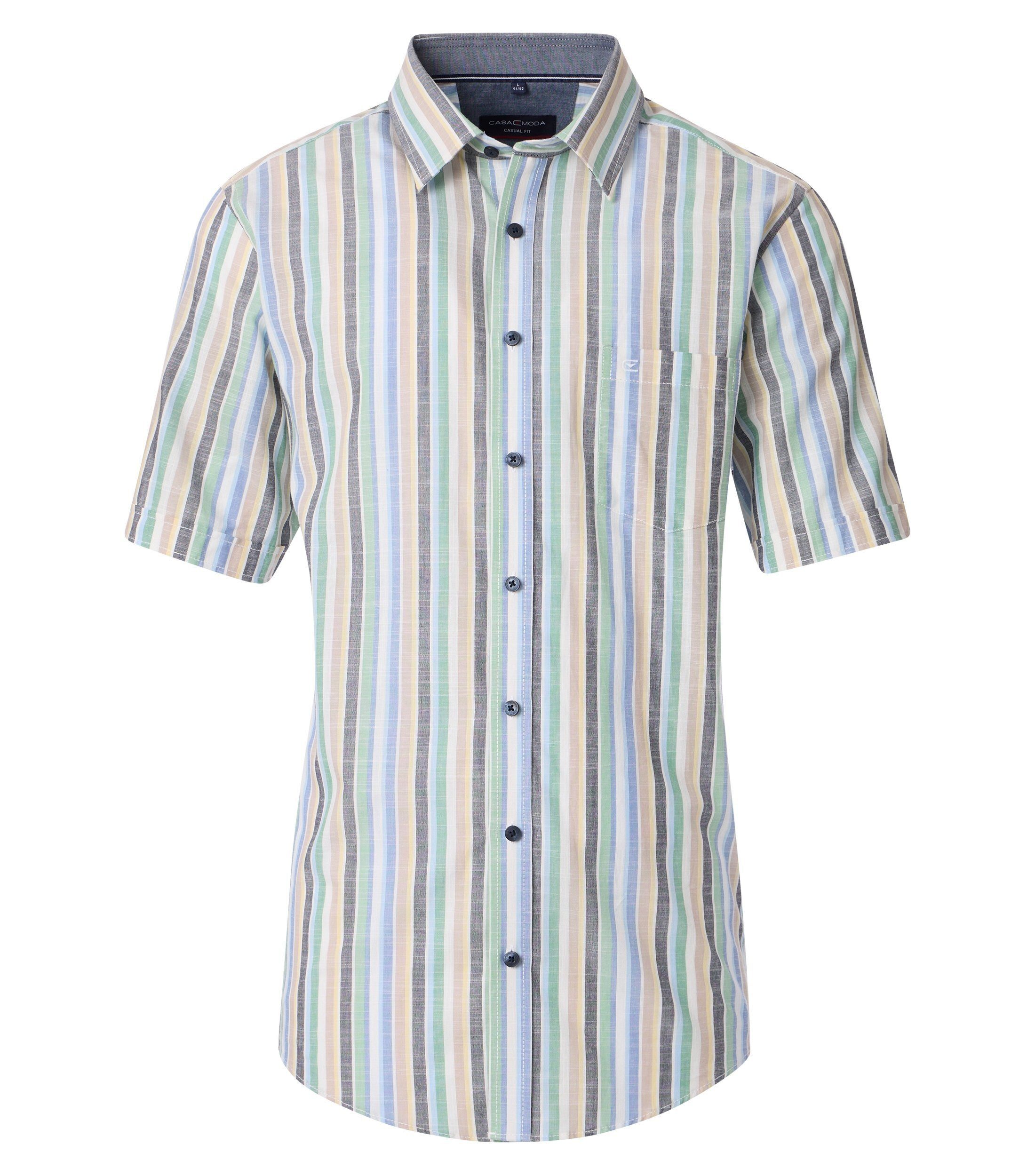 CASAMODA Kurzarmhemd CASAMODA Freizeithemd Kurzarm gestreift