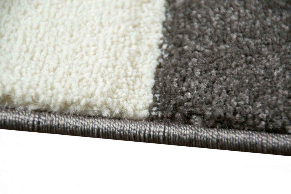 Carpetia Kinderteppich Kinderteppich Jungen Kinderzimmerteppich Auto Rennwagen rot schwarz, rund, Höhe: 13 mm