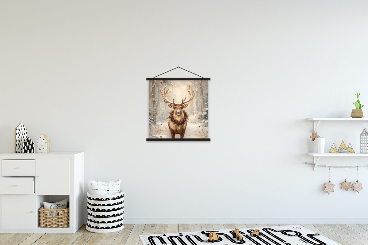 MuchoWow Poster Weihnachten - Rentier - günstig online kaufen
