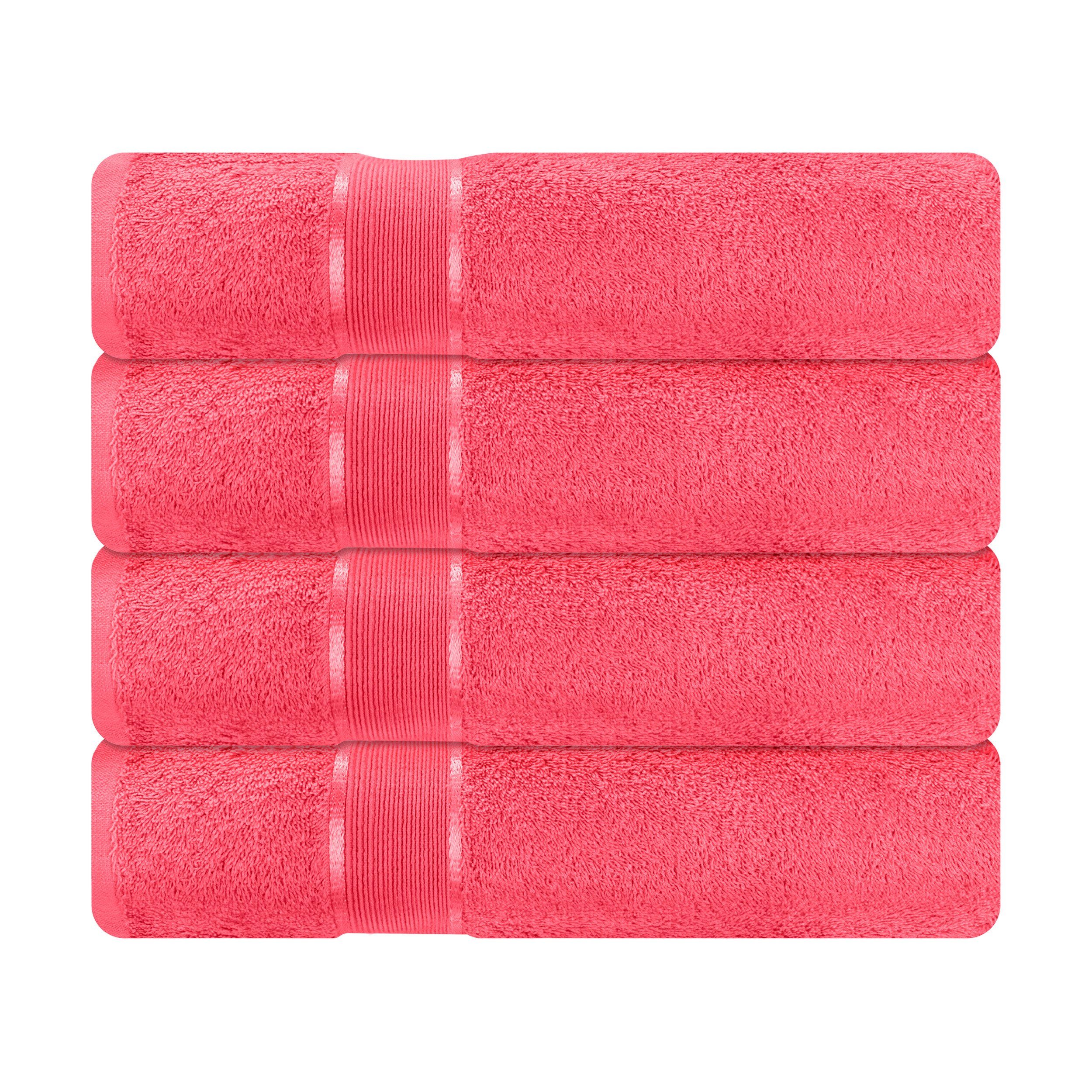 Handtuch, Pink Baumwolle Mixibaby 100%_Baumwolle,