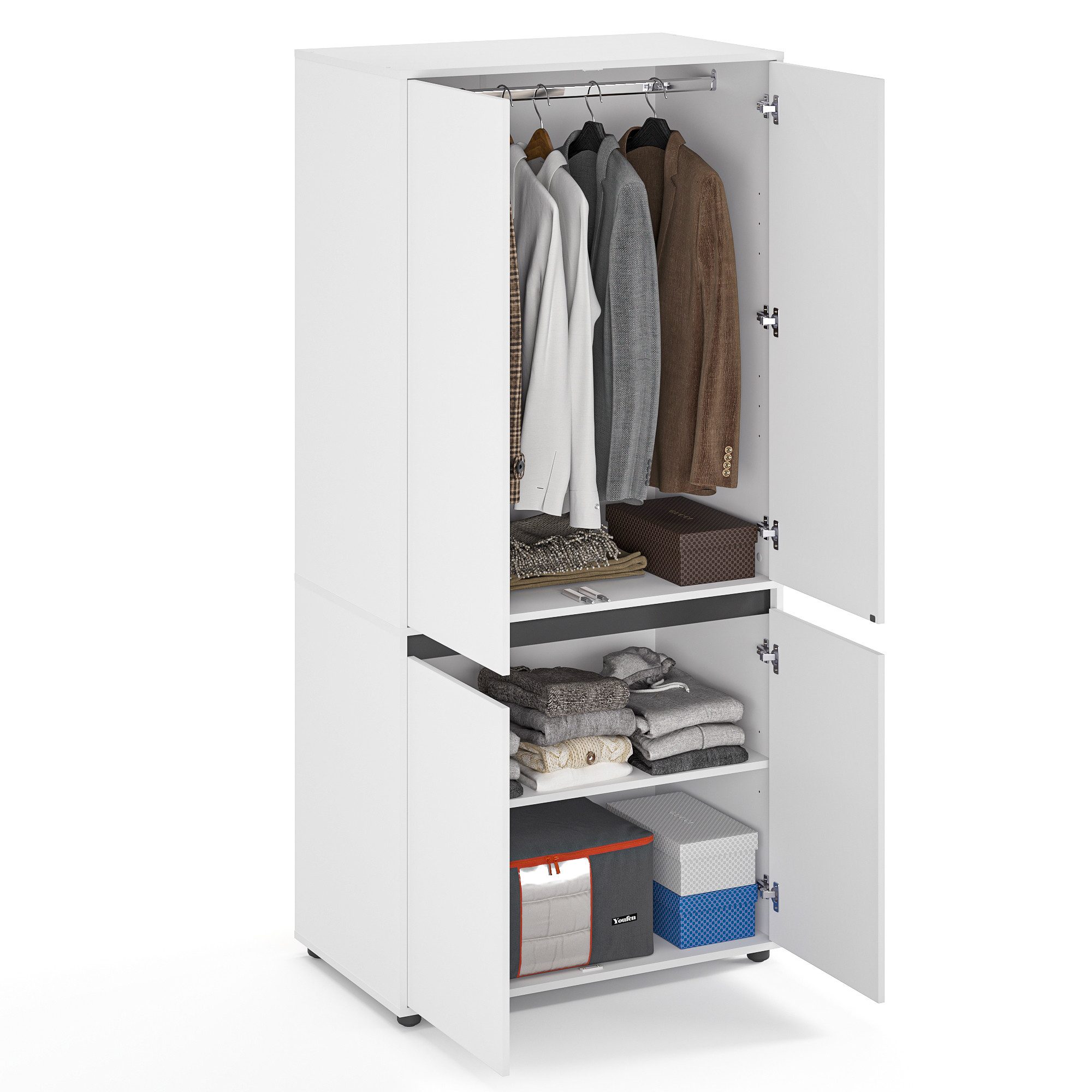 KOMTO Garderobenschrank CUBE 60-90 cm Mit günstig online kaufen
