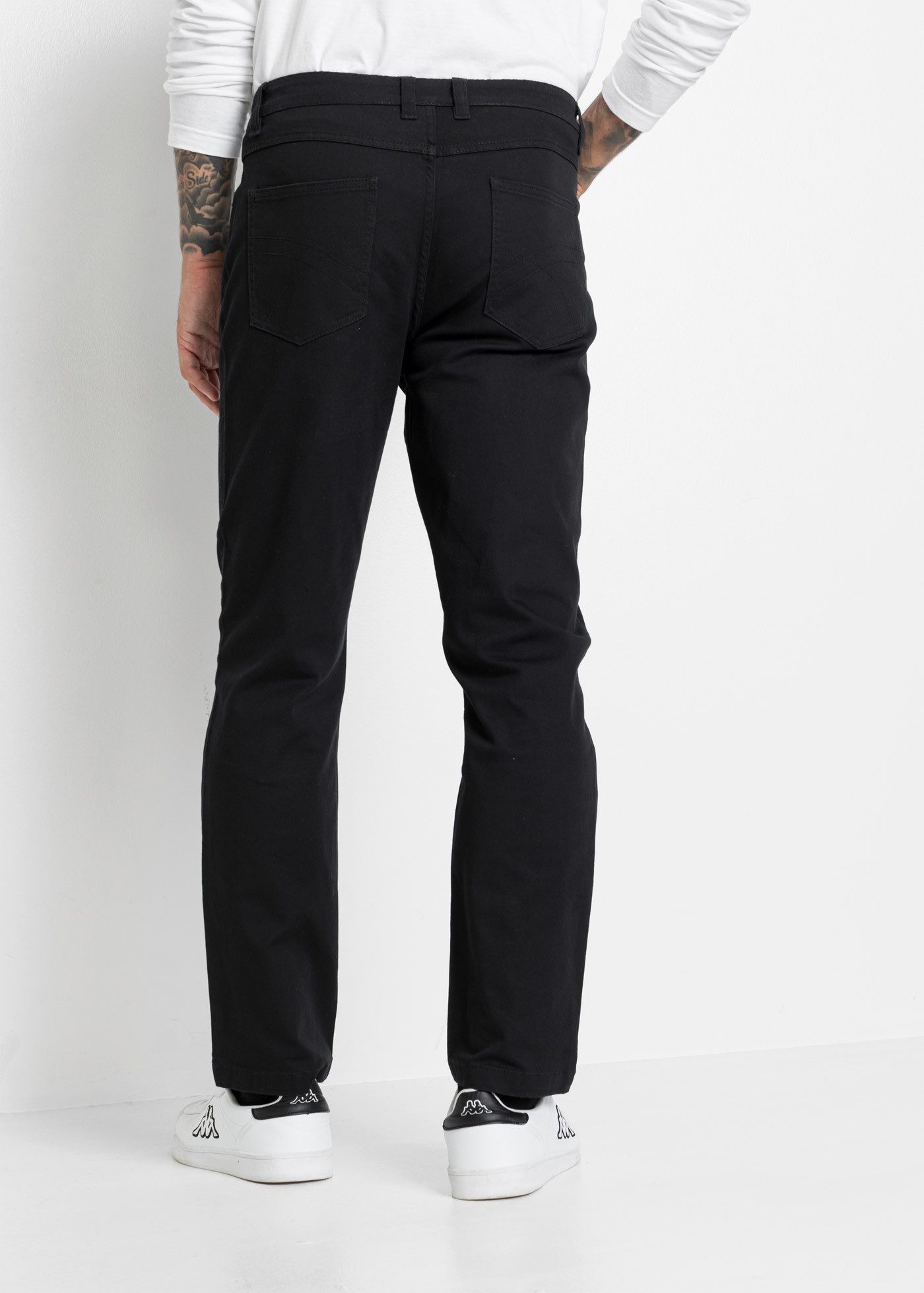bonprix Stretch-Hose Five-Pocket-Design, mit Eingrifftaschen, Gesäßtaschen und Coinpocket