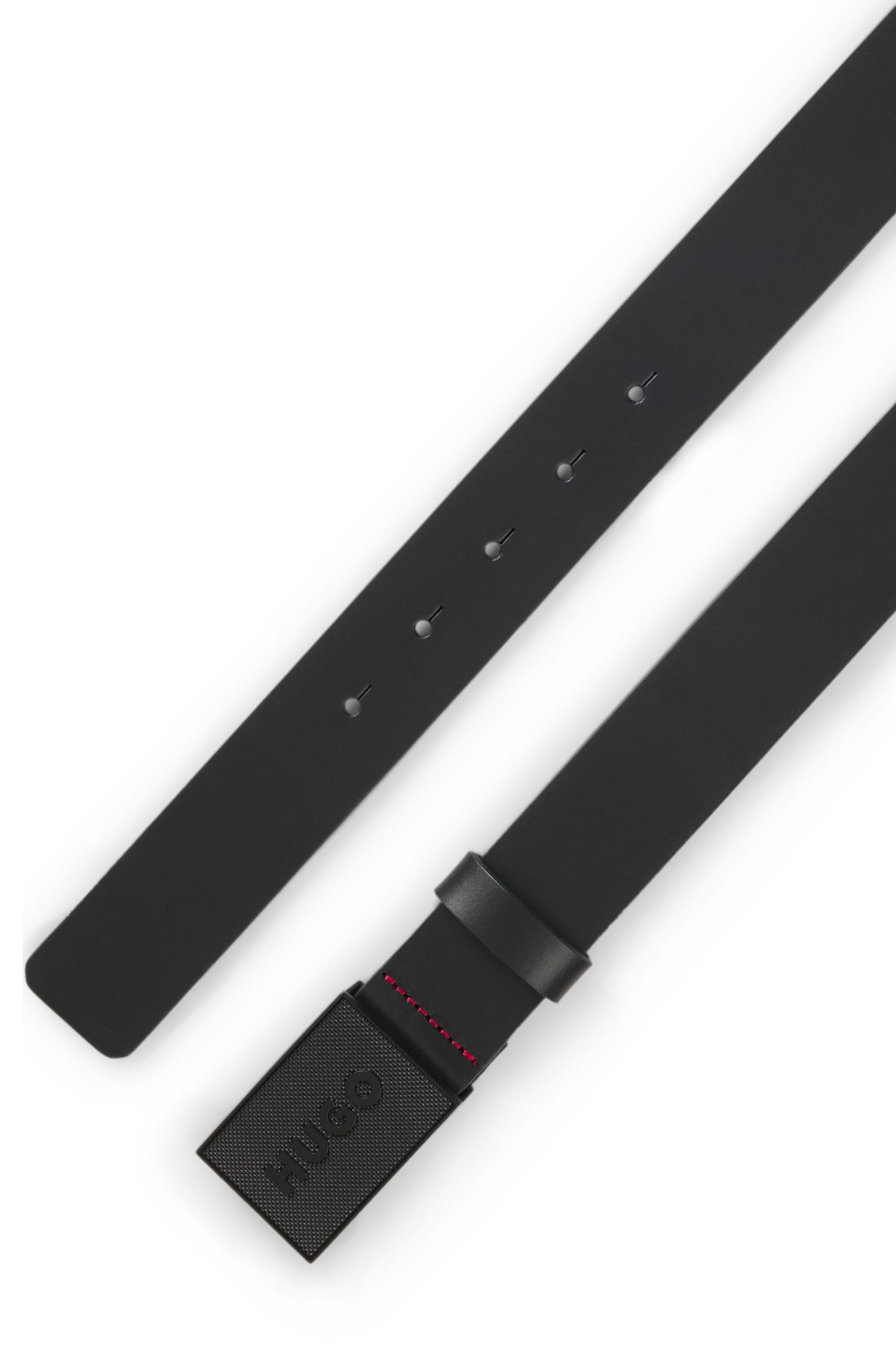 HUGO Ledergürtel Gethon Sz35 mit HUGO Koppelschließe günstig online kaufen