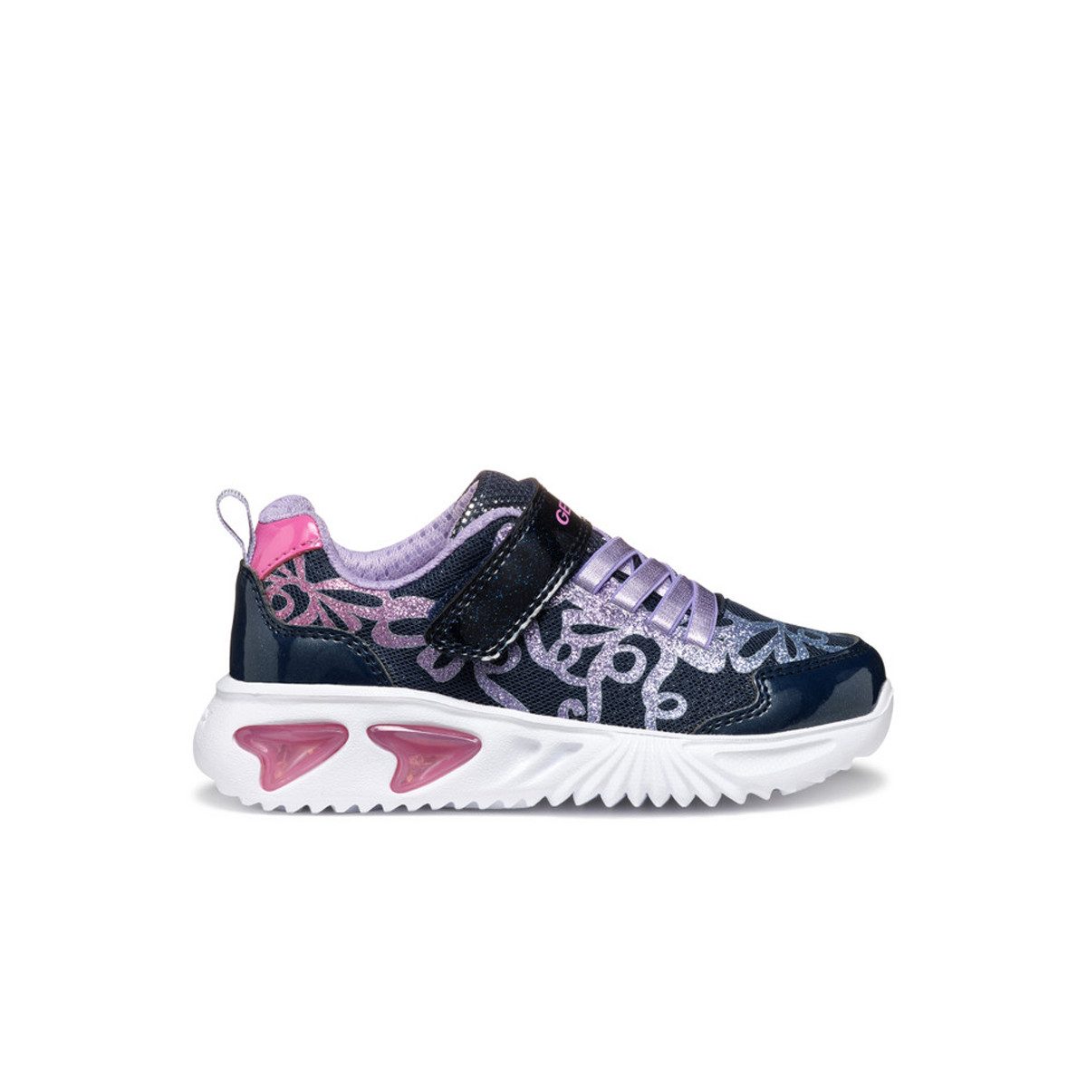 GEOX ASSISTER, Sneaker, Blau, kombiniert, Kinder Sneaker