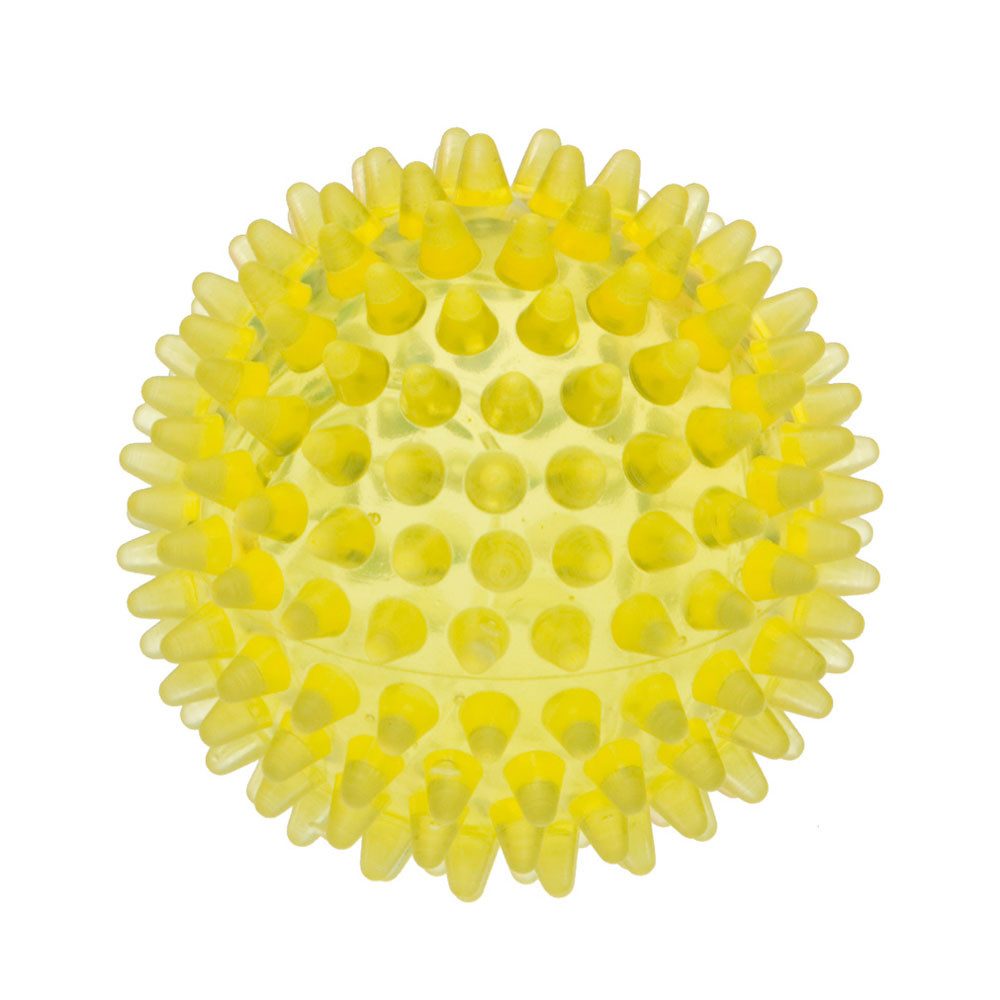 RUSSKA Physioball Igelball, gelb, 8 cm Ø