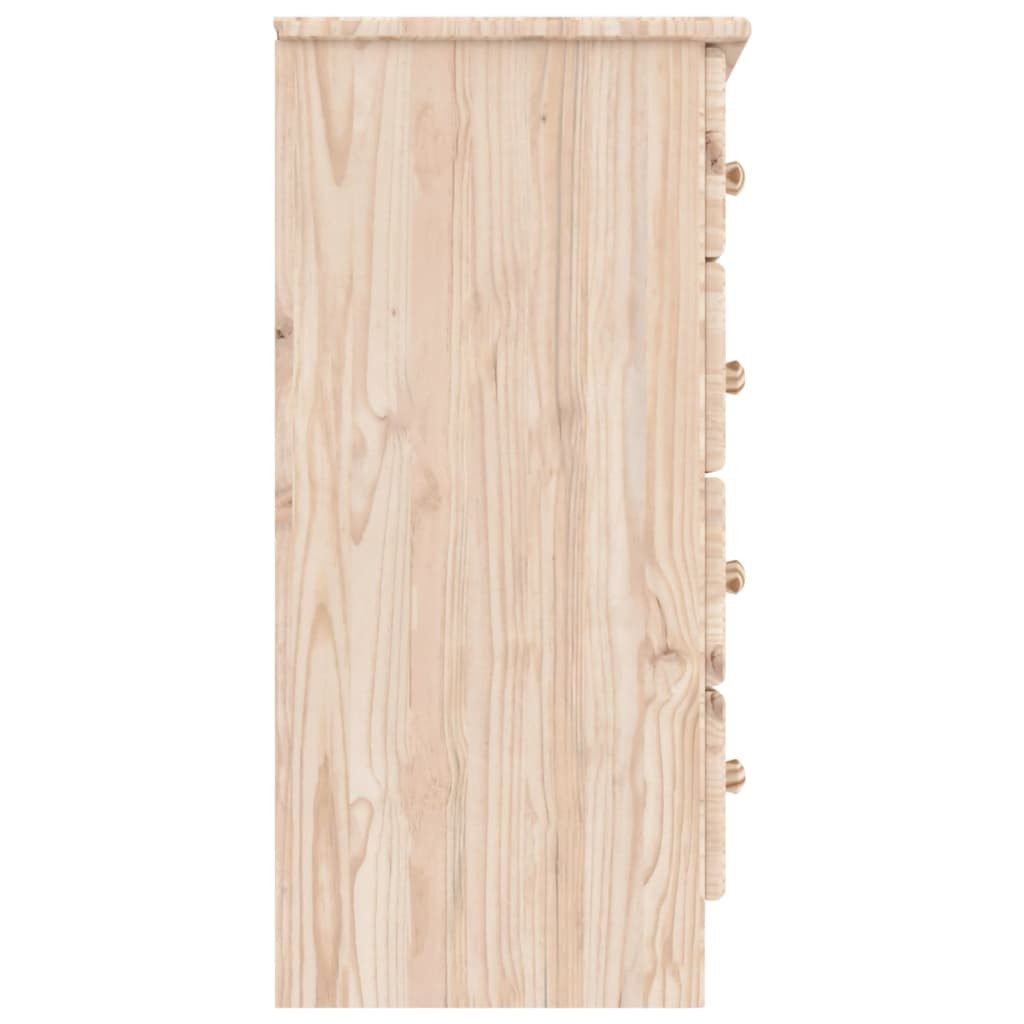 vidaXL Kommode Kommode ALTA 77x35x73 cm Massivholz Kiefer (1 St) – Bild 5 von 5