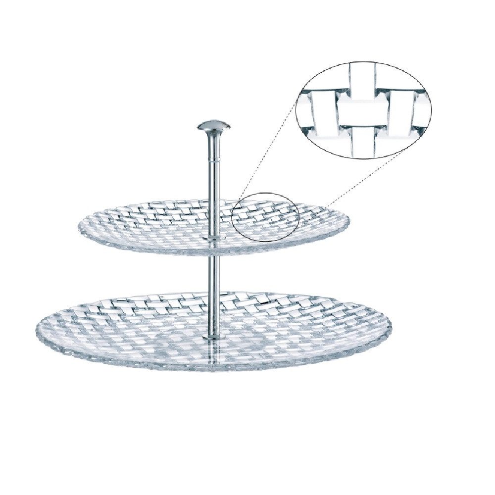 Nachtmann Etagere Nachtmann Bossa Nova Etagere Groß, Kristallglas, (Packung)