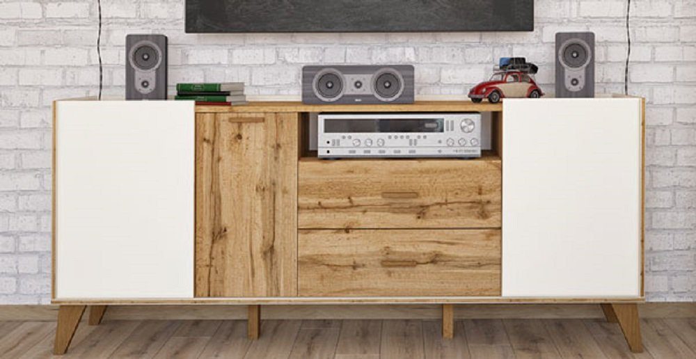 x cm Sideboard 40 cm cm x (Kommode), 74 B/T/H: 174 SKANDI Feldmann-Wohnen