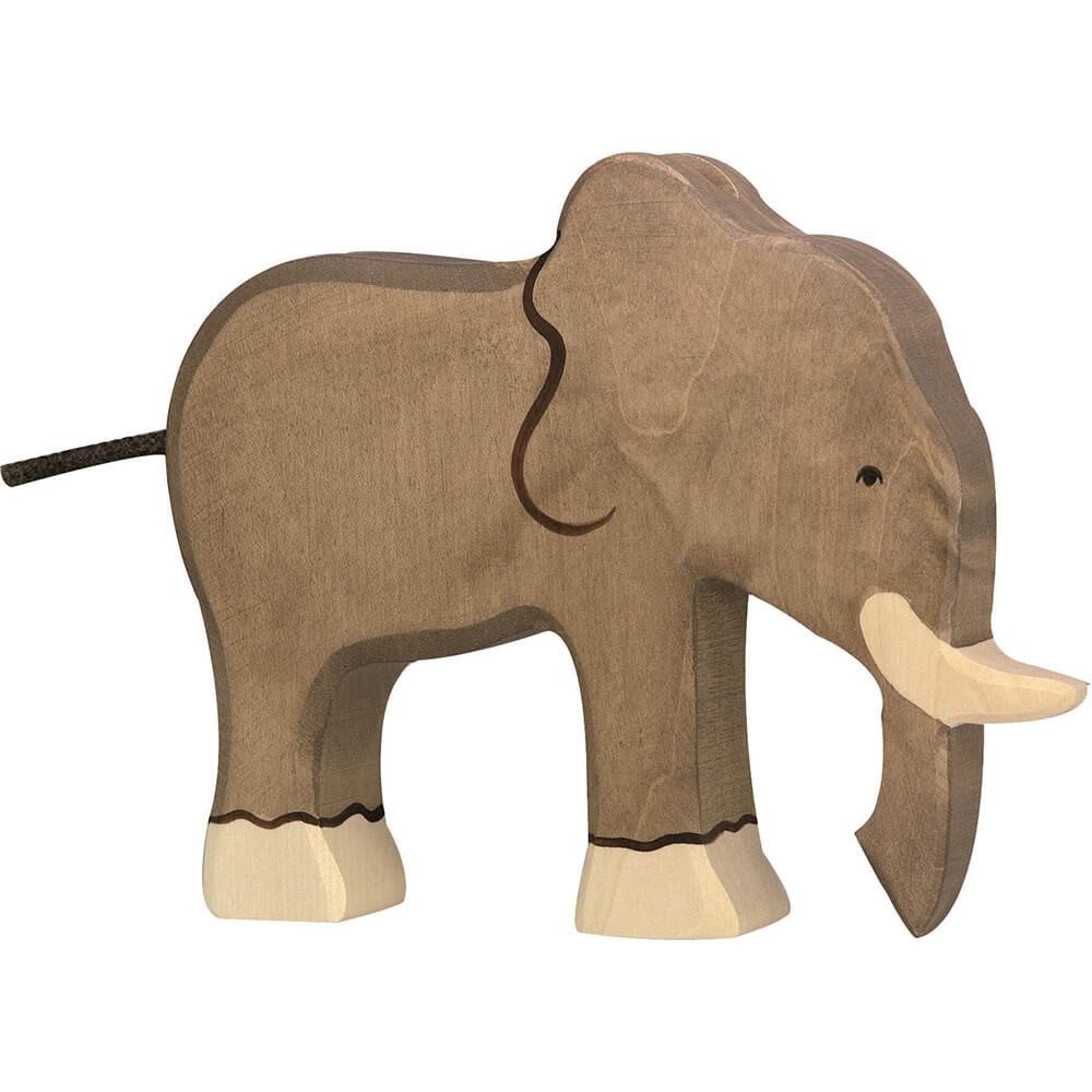 Holztiger Spielfigur HOLZTIGER Elefant aus Holz