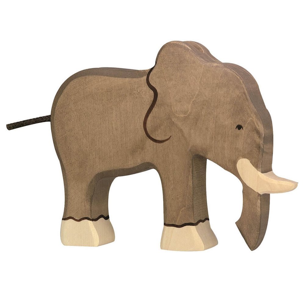 Holztiger Spielfigur HOLZTIGER Elefant aus Holz