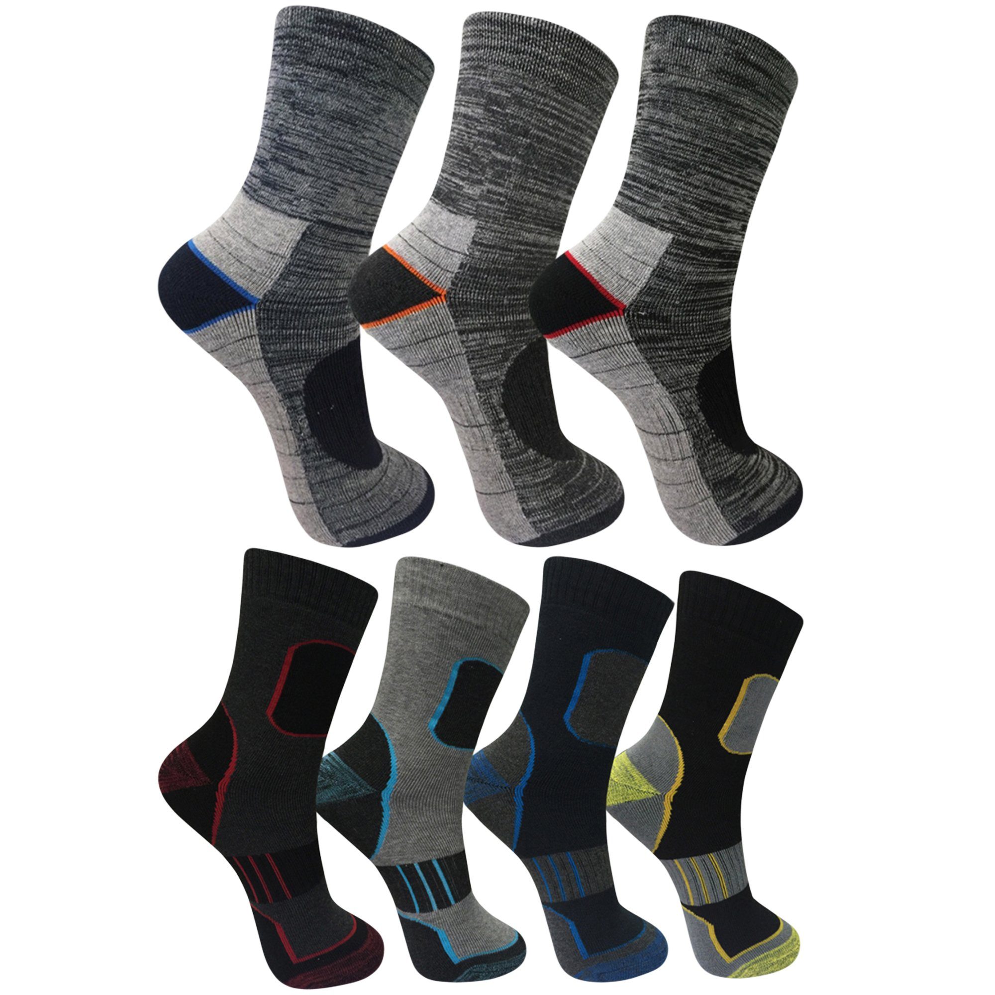 Annsuki Thermosocken Für Herren - 5 Paar Dicke Merino Wollsocken Für Winter & Outdoor
