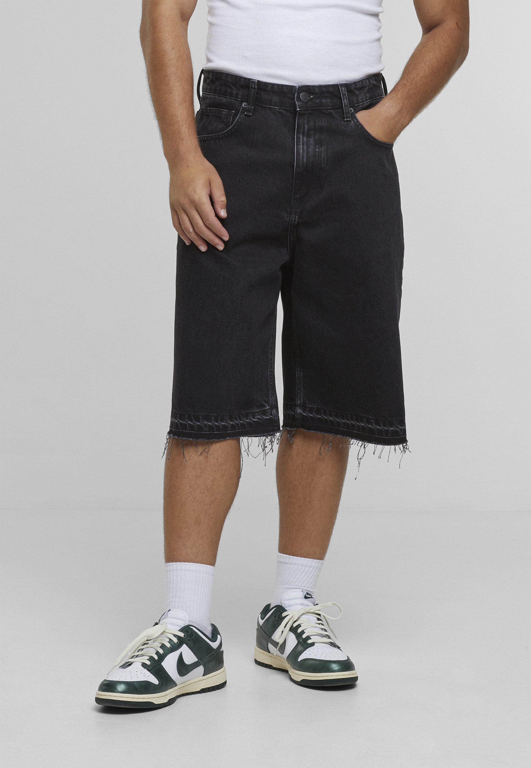 2Y Studios Jeansshorts 2Y Studios Joran Open Hem Baggy Shorts