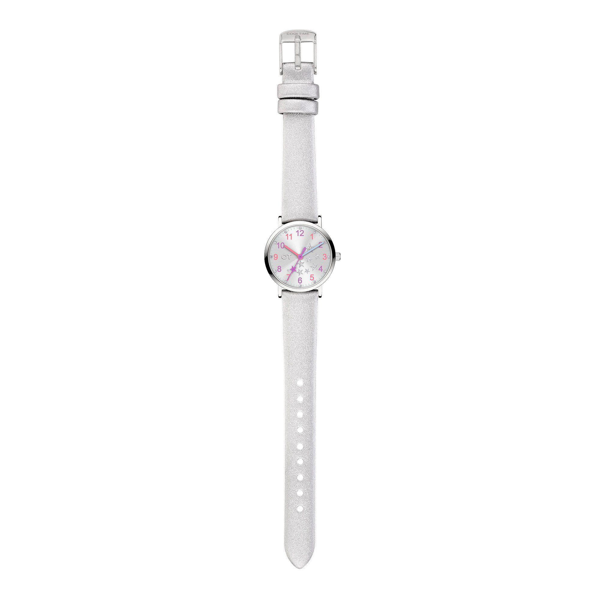 COOL TIME Quarzuhr The Cool Sparkling Stars CT-0063-LQ, Armbanduhr, Kinderuhr, Mädchen, analog