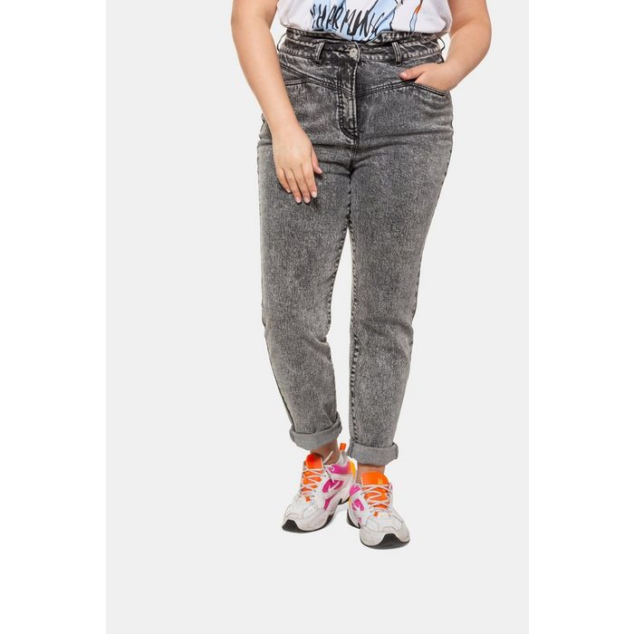 Studio Untold 5-Pocket-Jeans Jeans High-Waist Mom-Style 4-Pocket