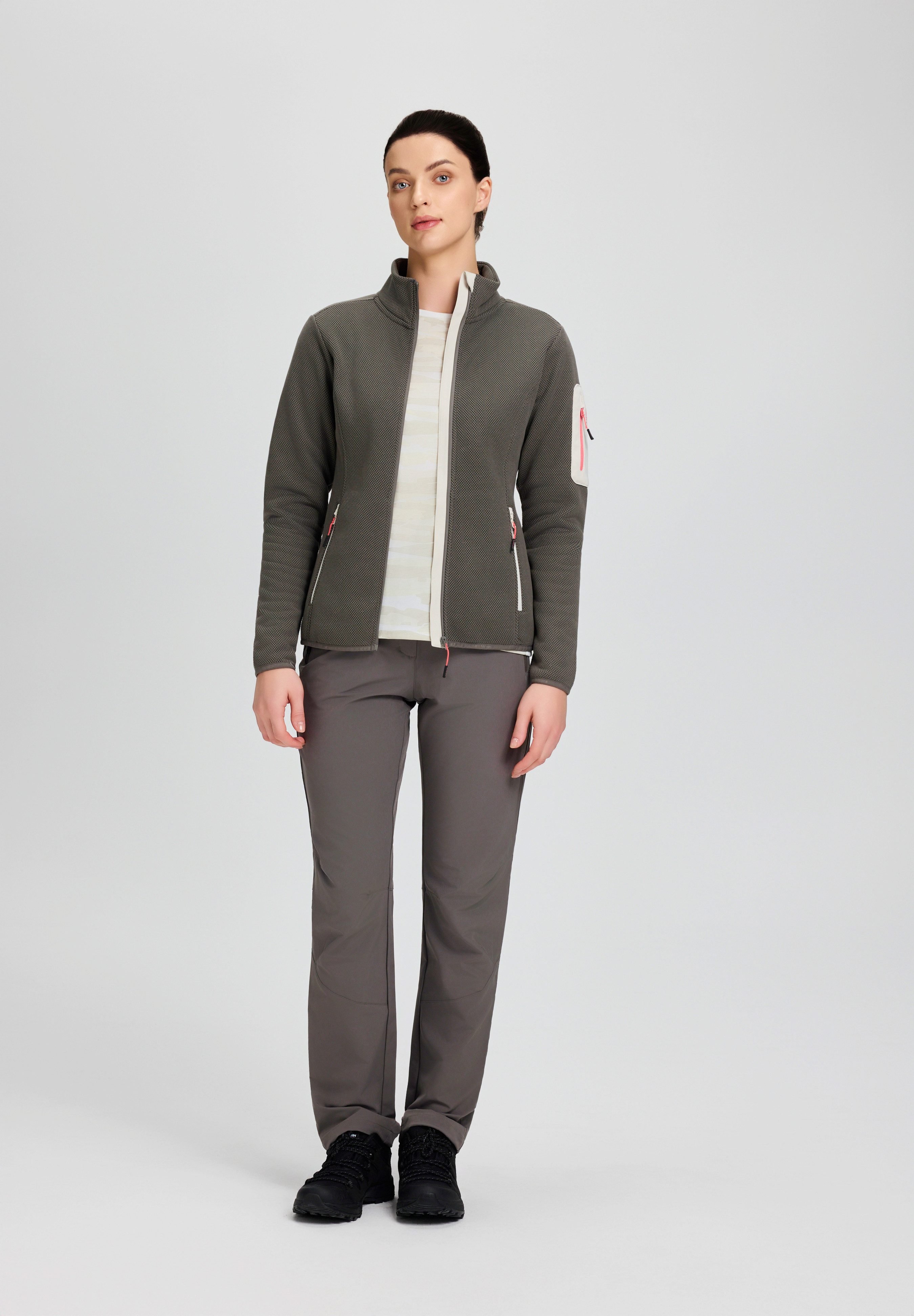 Icepeak Fleecejacke BOWERSVILLE sportlicher Stil, leichtes Thermal-Material günstig online kaufen