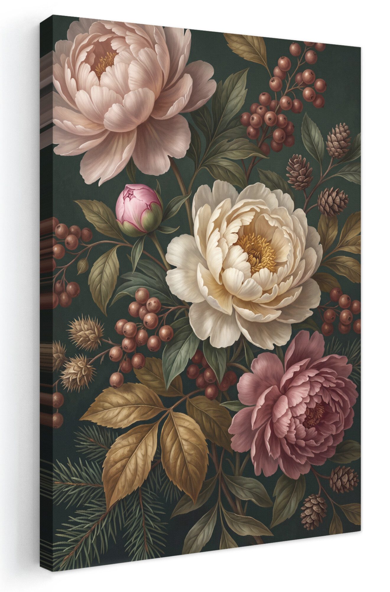 OneMillionCanvasses® Leinwandbild Blumen – Botanik – Natur, Fotodruck (1 St), Leinwand Canvas Wandbild, Wanddekoration 20x30 cm