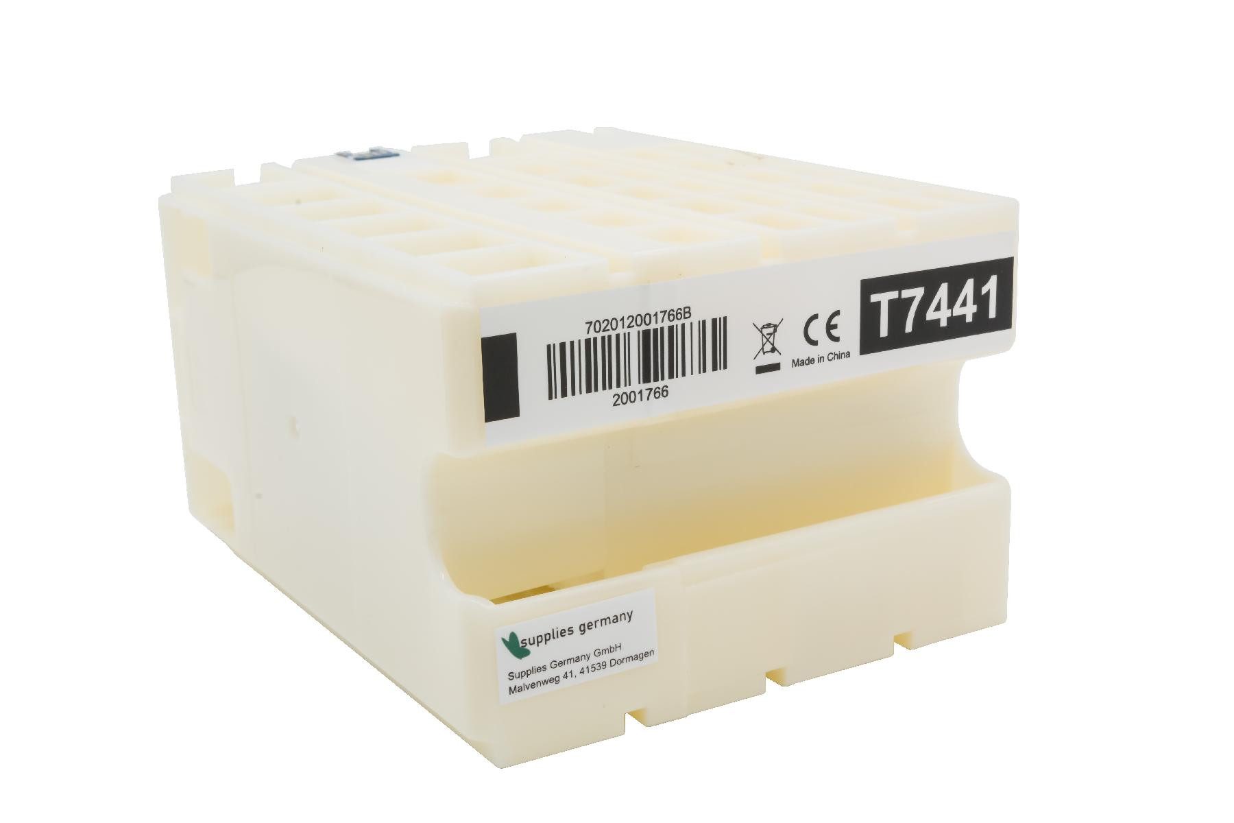 Supplies Germany T7441 / C13T74414010 Tintenpatrone (1-tlg., Tintenpatrone schwarz schwarz)