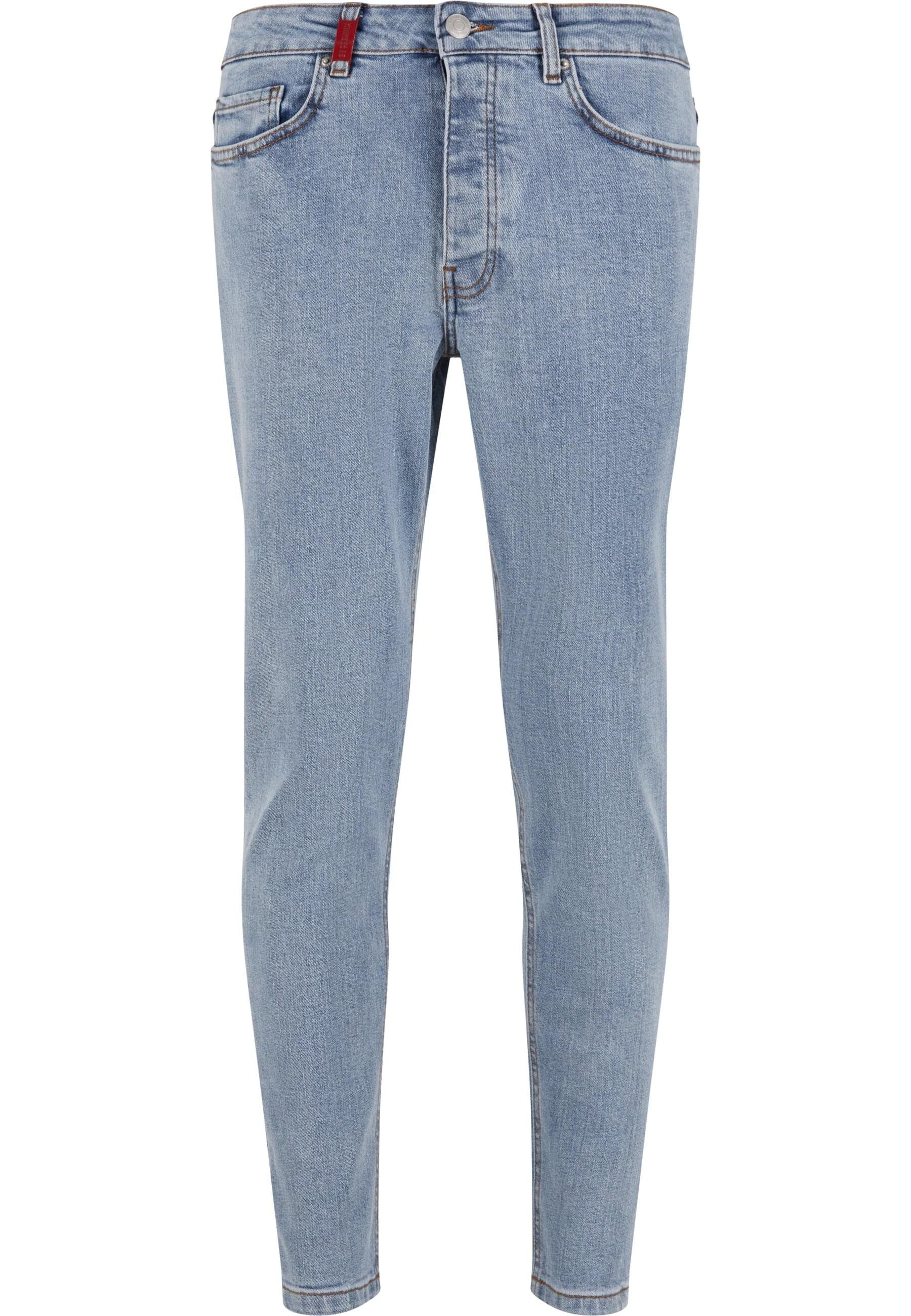 2Y Premium Bequeme Jeans 2Y Premium Herren 2Y Basic Slim Fit Denim (1-tlg)