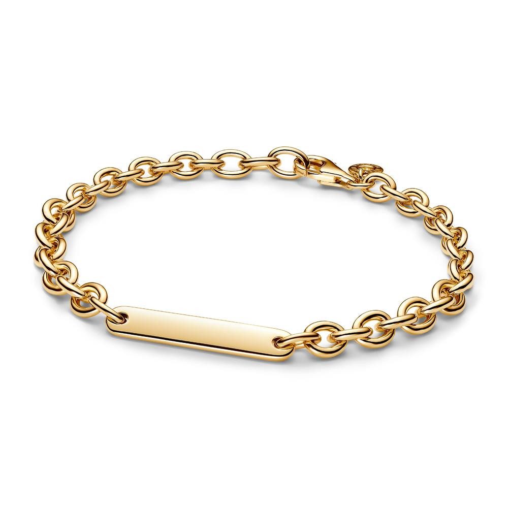 Pandora Gliederarmband PANDORA Damen Gliederarmband Moments, IP Gold