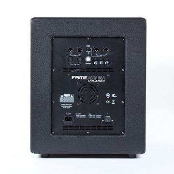 Fame Audio Subwoofer (Challenger SUB 12A 12" Active-Subwoofer, 450W - Aktive Bassbox)
