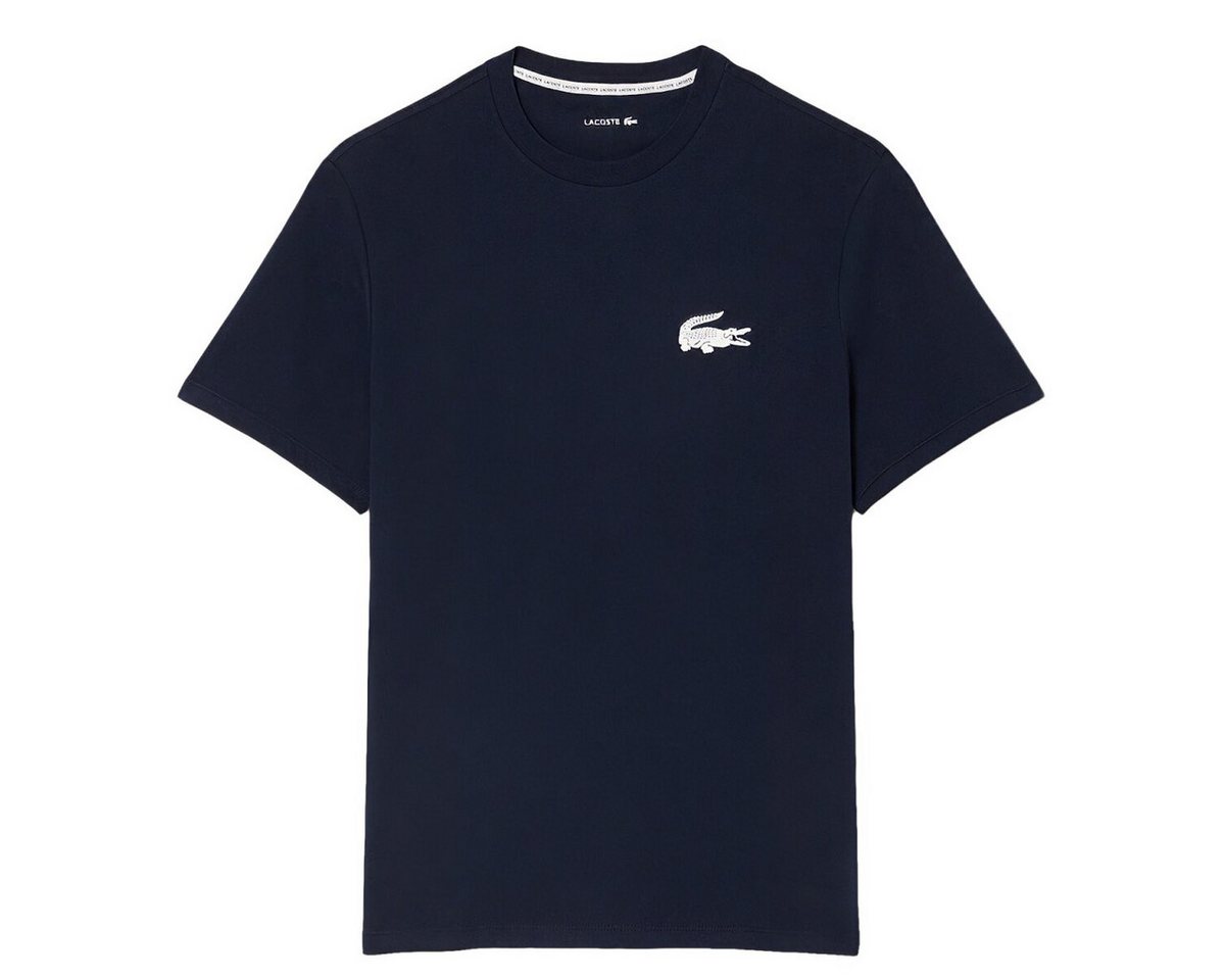 Lacoste T-Shirt Lacoste Herren T-Shirt CROC Print Kurzarm Rundhals Baumwolle