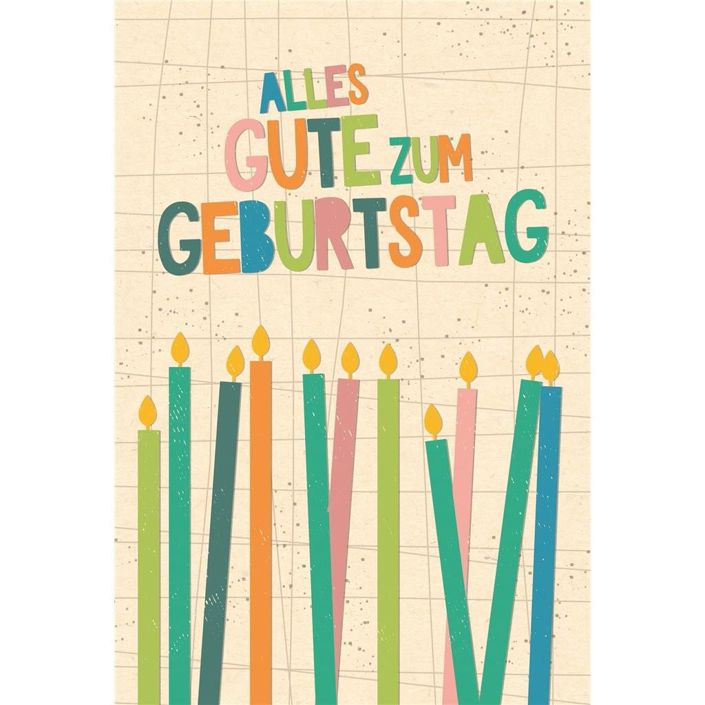 Skorpion Grußkarten Geburtstag Karte mit Umschlag folienfrei unverpackt Greenline