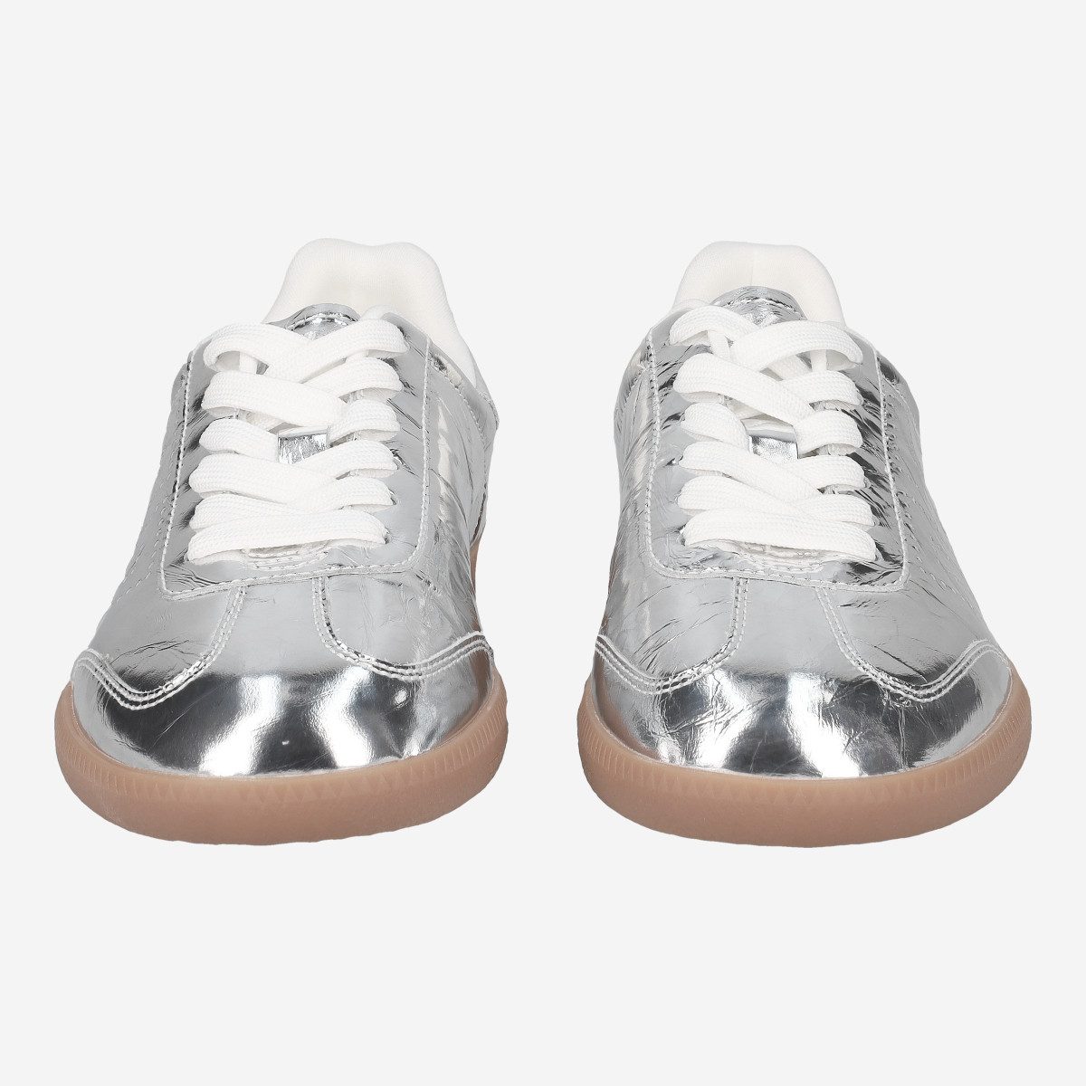 BACK 70 108001-001197 CLOUD 2520-04, Sneaker in Silber für Damen Sneaker