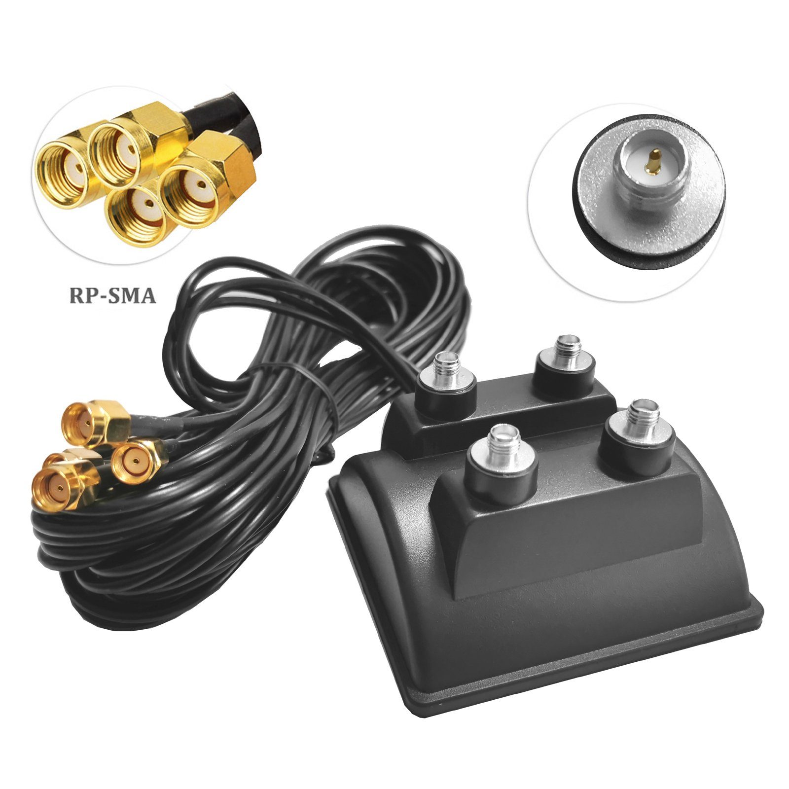 F43C 3m WIFI RP-SMA Kabel Antenne Verlängerungskabel Adapter Standfuß Verlängerungskabel