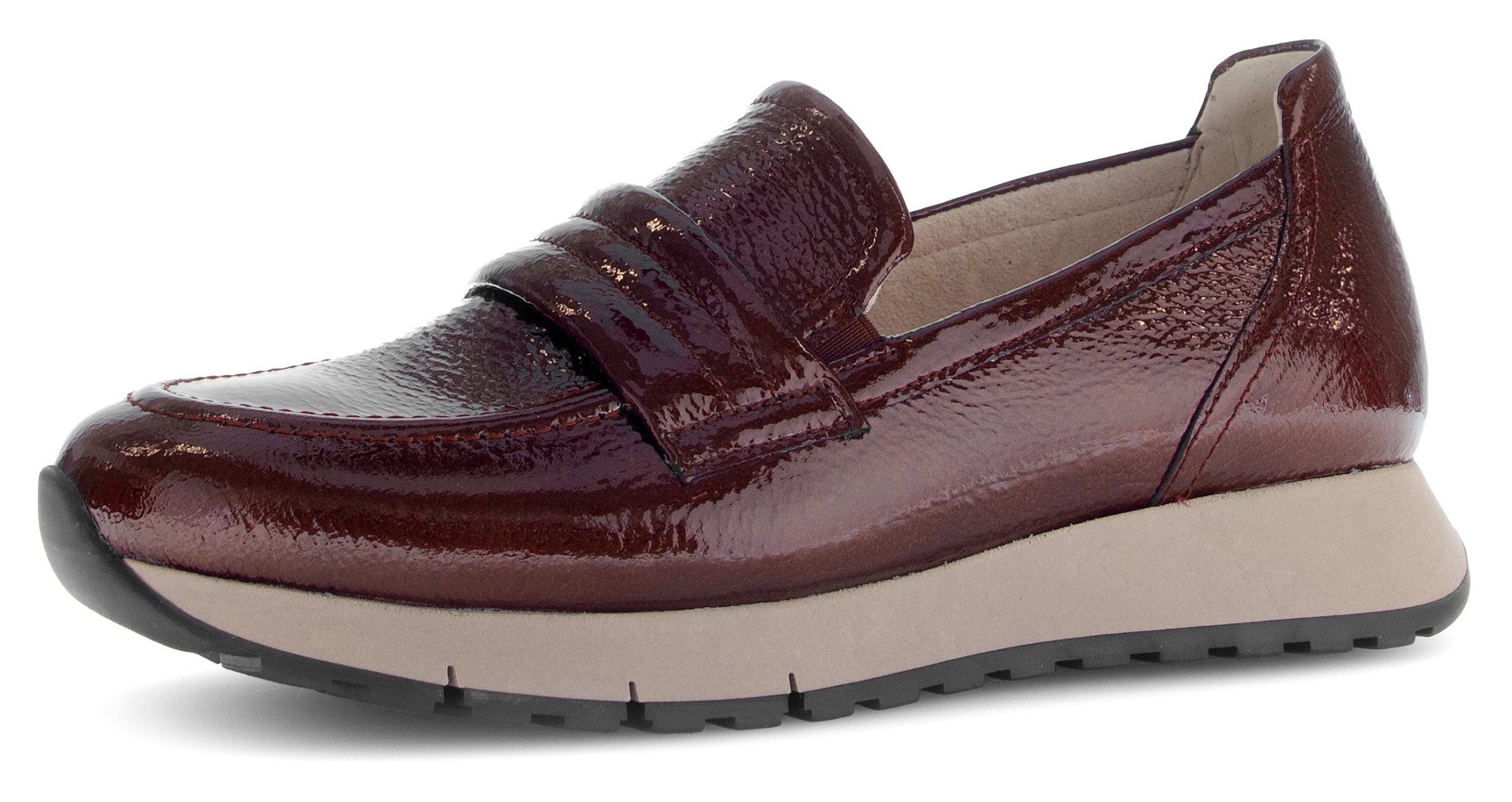 Gabor FLORENZ Slipper, Plateau, Schlupfschuh, Komfortschuh in Bequemweite G günstig online kaufen