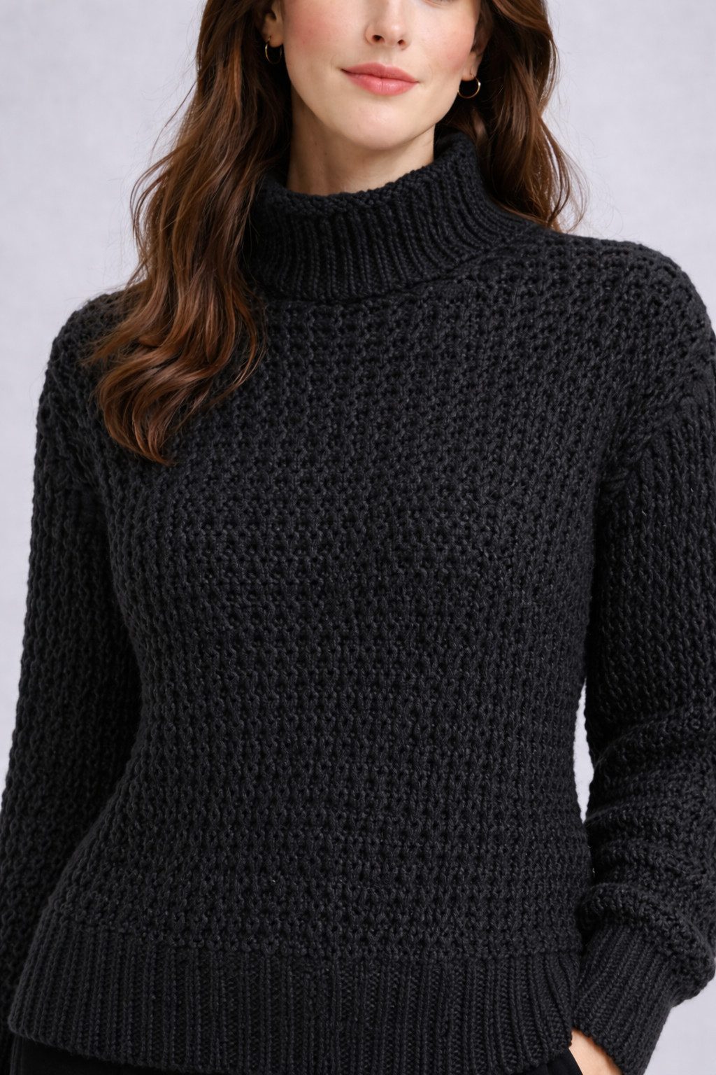 ITALY VIBES Strickpullover - Grobstrickpullover - Pullover Damen - Wollstrickpullover
