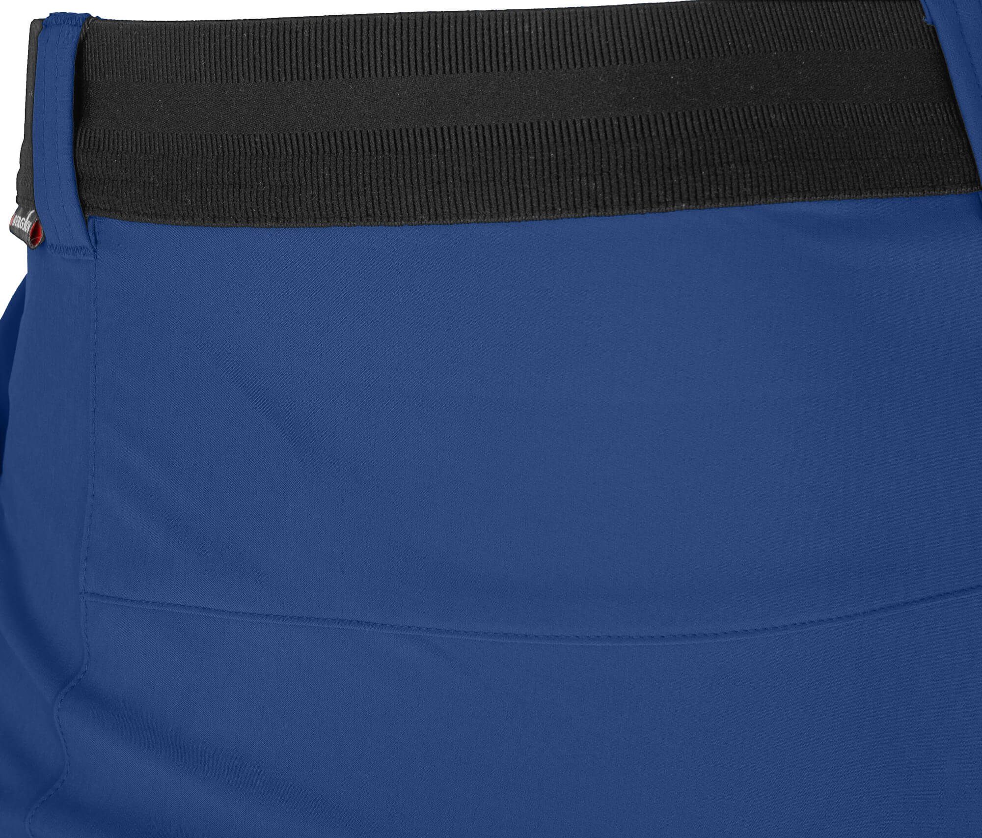 Wandershorts, recycelt, Bergson FROSLEV Normalgrößen Taschen, Bermuda Herren 8 elastisch, Outdoorhose blau