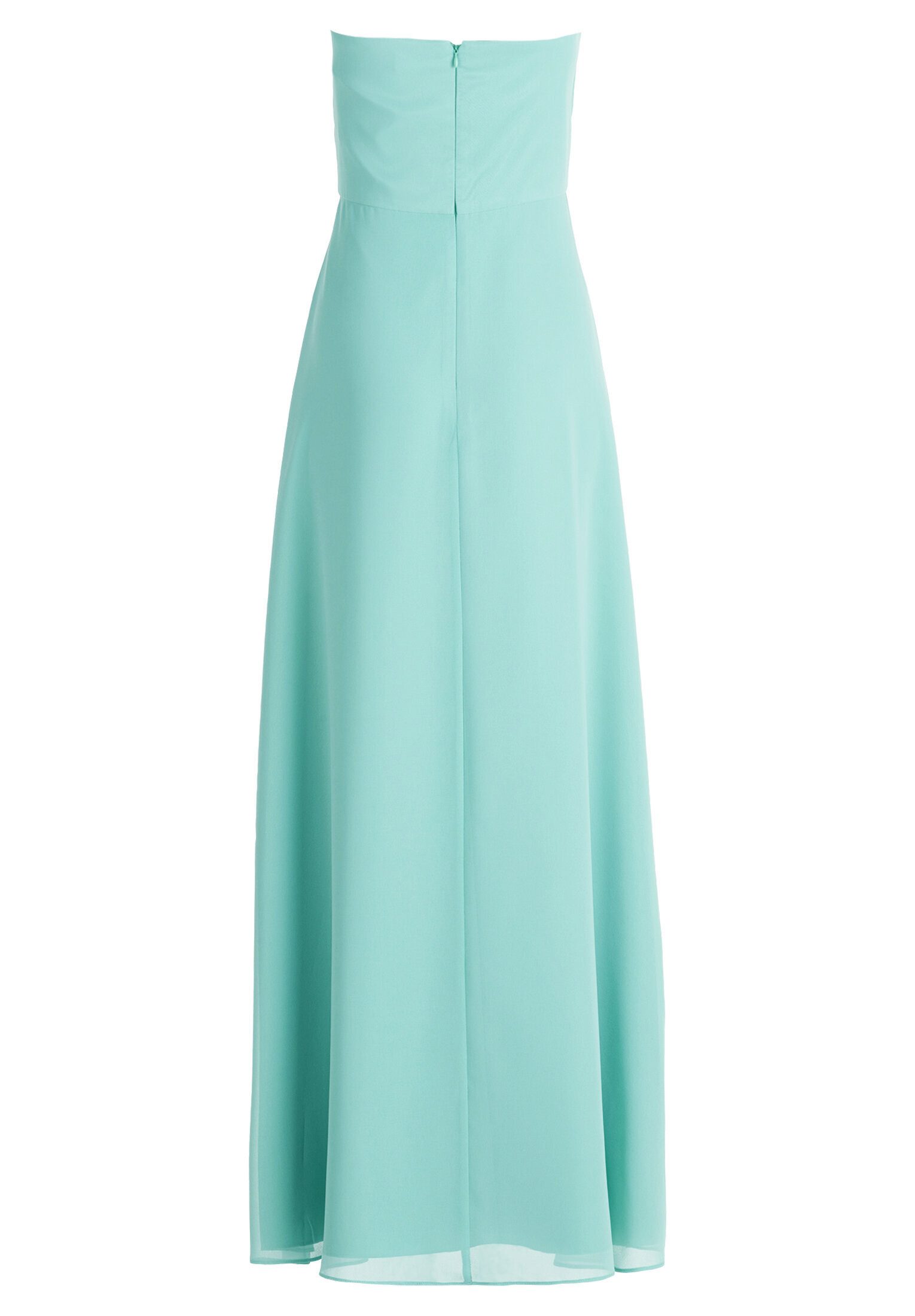Vera Mont Abendkleid Damen mit Wasserfallausschnitt Schlitz