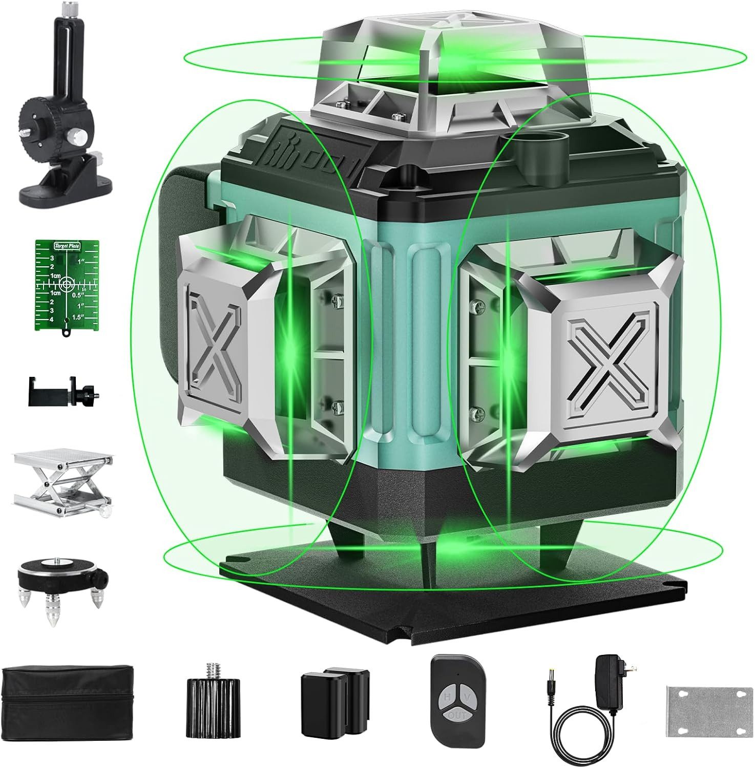 LA CUTE Kreuzlinienlaser Laserwaage 4D 360° günstig online kaufen